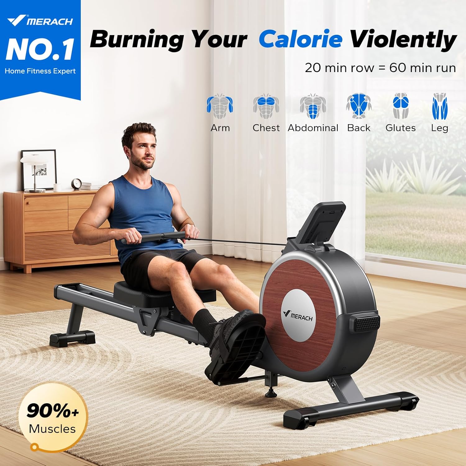 MERACH Rowing Machines for Home