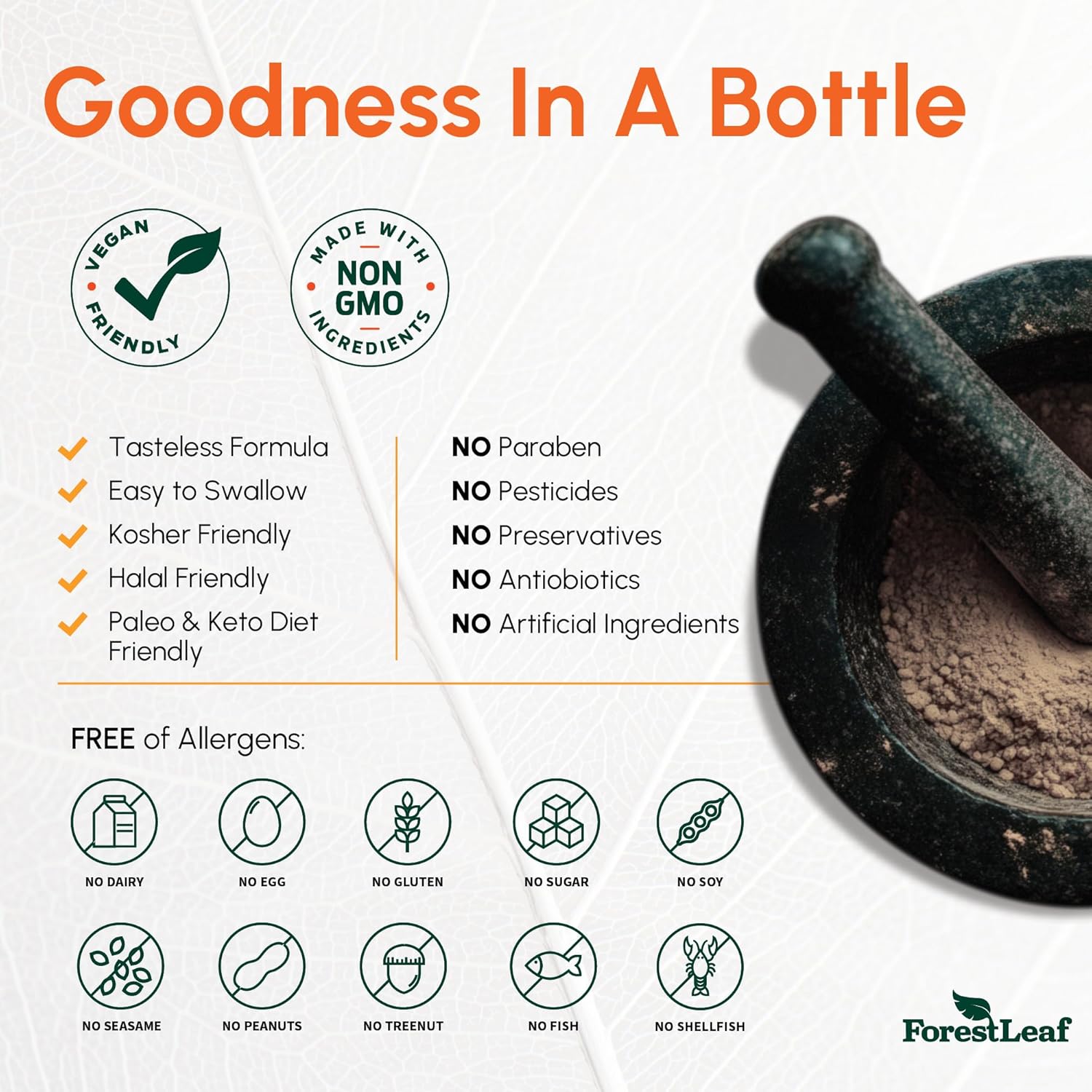 ForestLeaf Quercetin with Bromelain