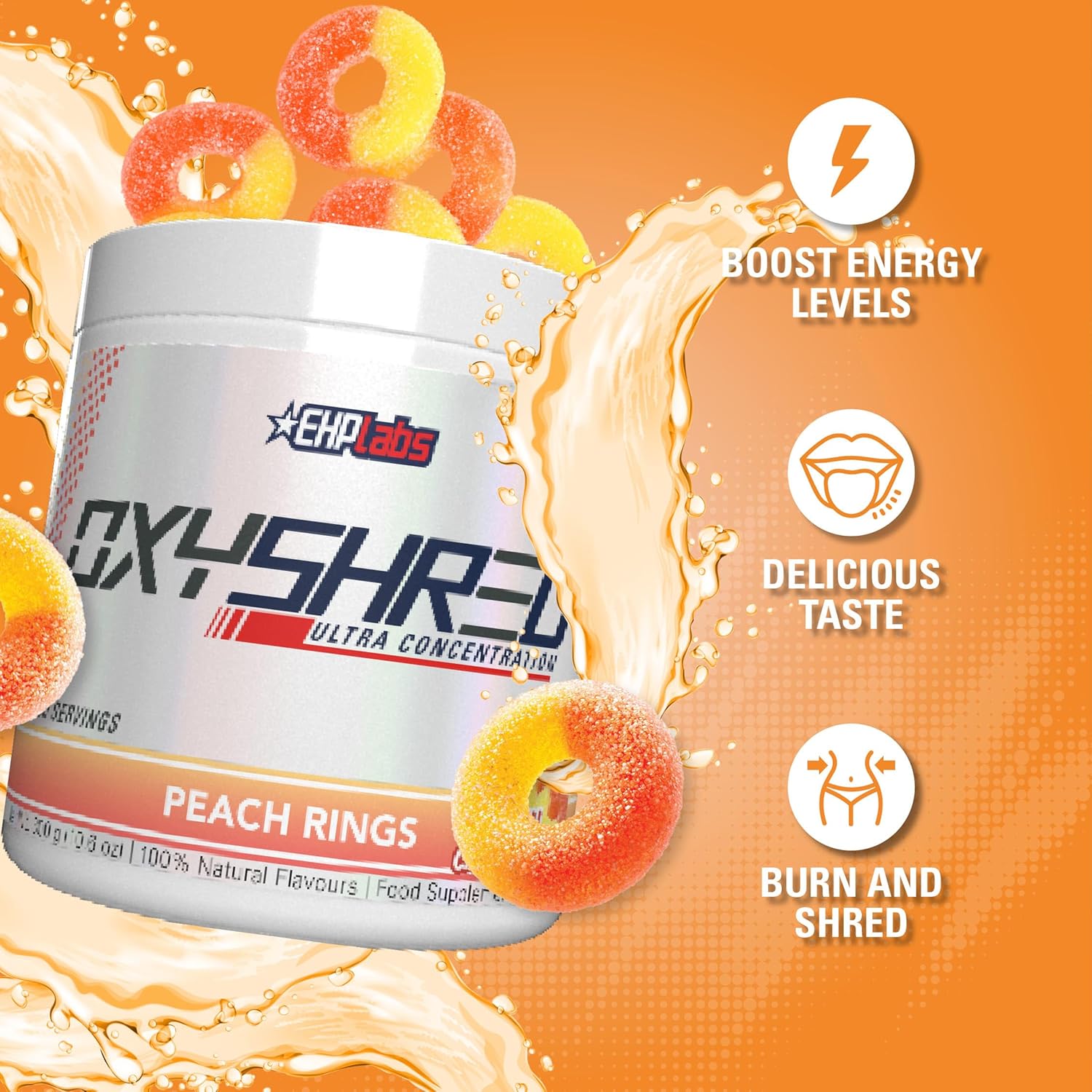 EHP Labs OxyShred Pre Workout Powder