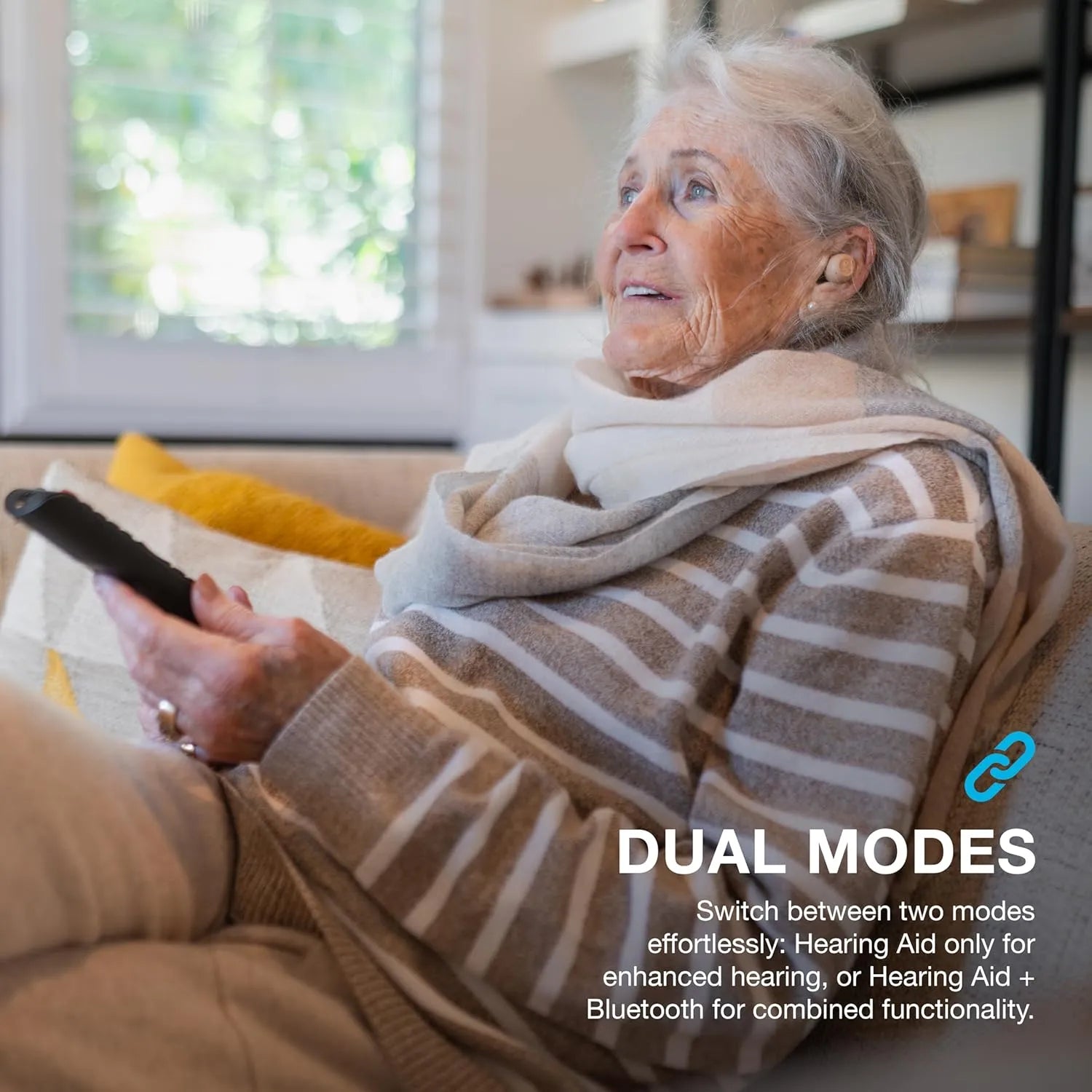 JLab Hear OTC Hearing Aid & Earbuds