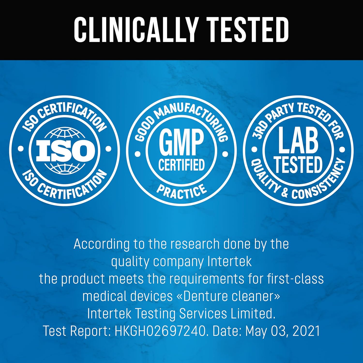 Retainer Cleaner Tablets