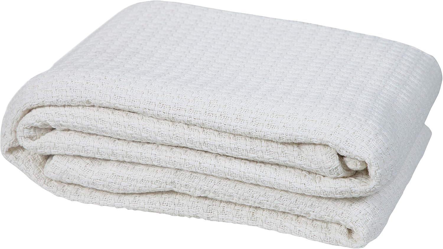 HILLFAIR 100% Combed Cotton Blanket– Queen Bed Blanket