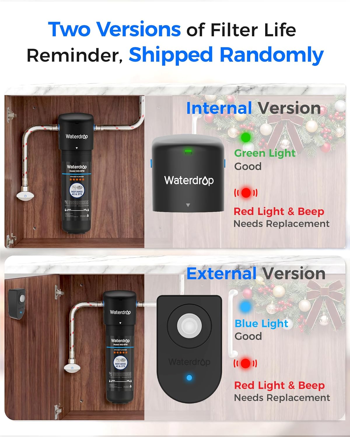 Waterdrop 10UA Under Sink Water Filter System