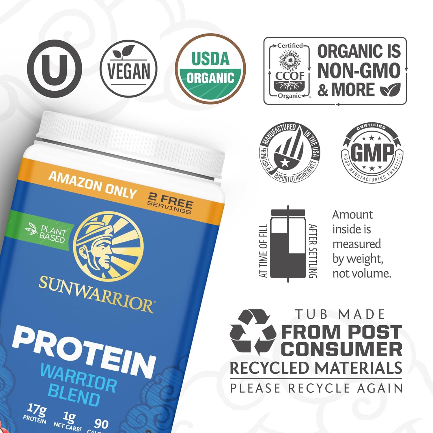 Organic Plant Based Protein Powder