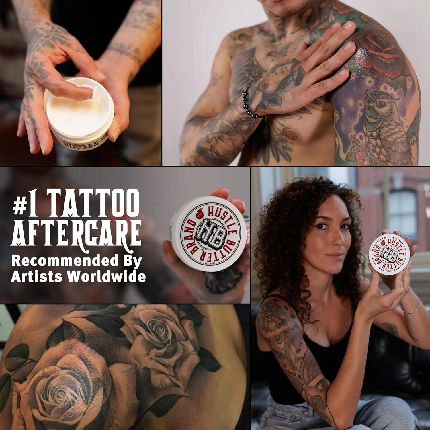 Hustle Butter Tattoo Aftercare 5oz Tattoo Balm