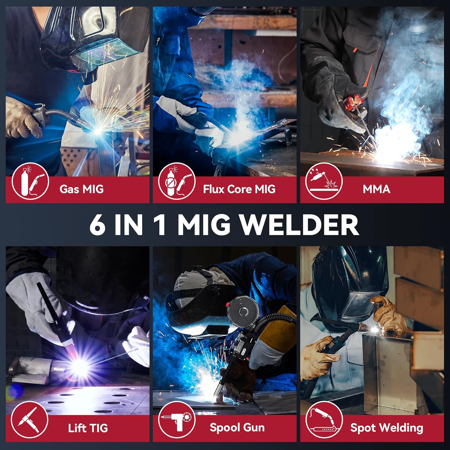 ARCCAPTAIN 250A MIG Welder