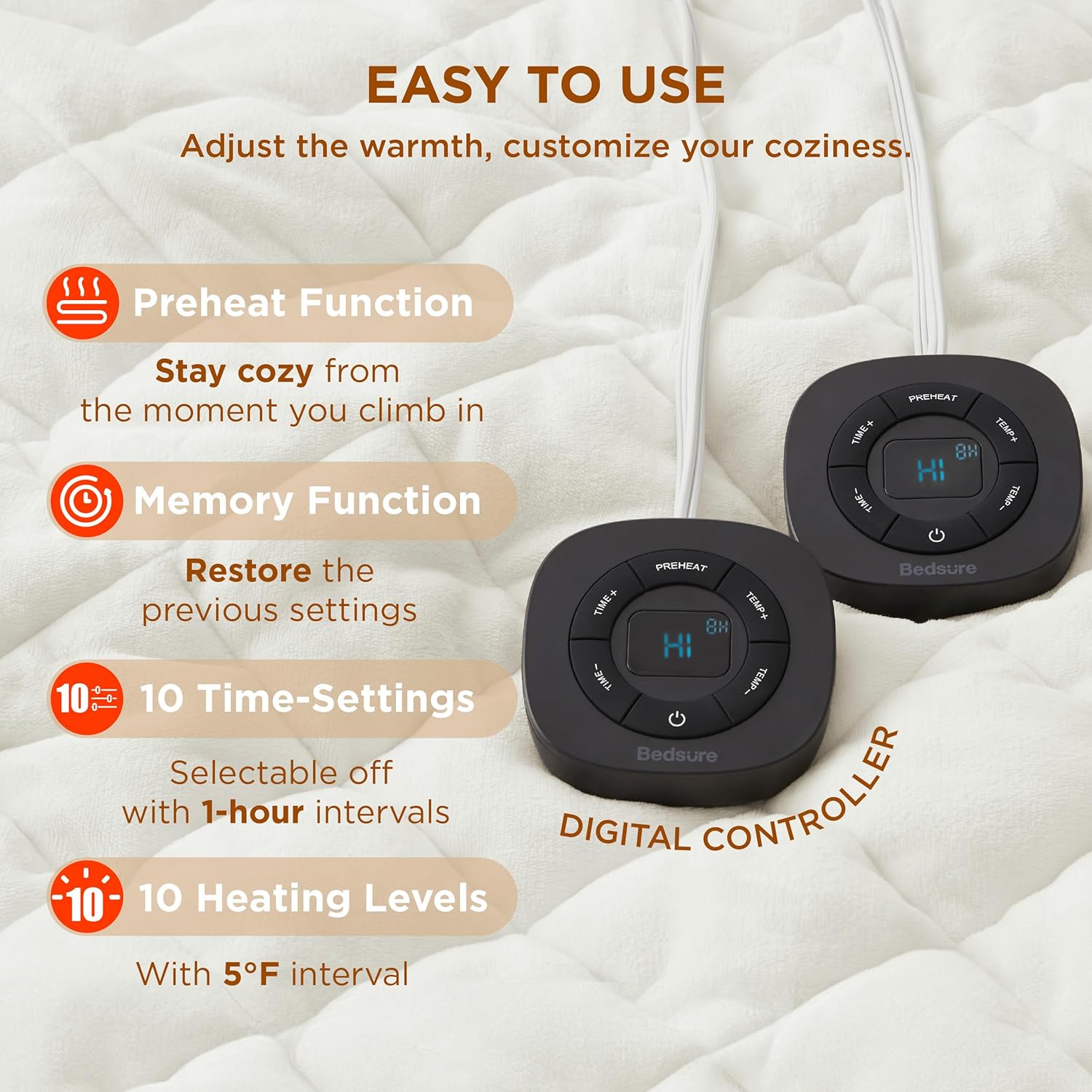 Bedsure Electric Blanket Queen Size
