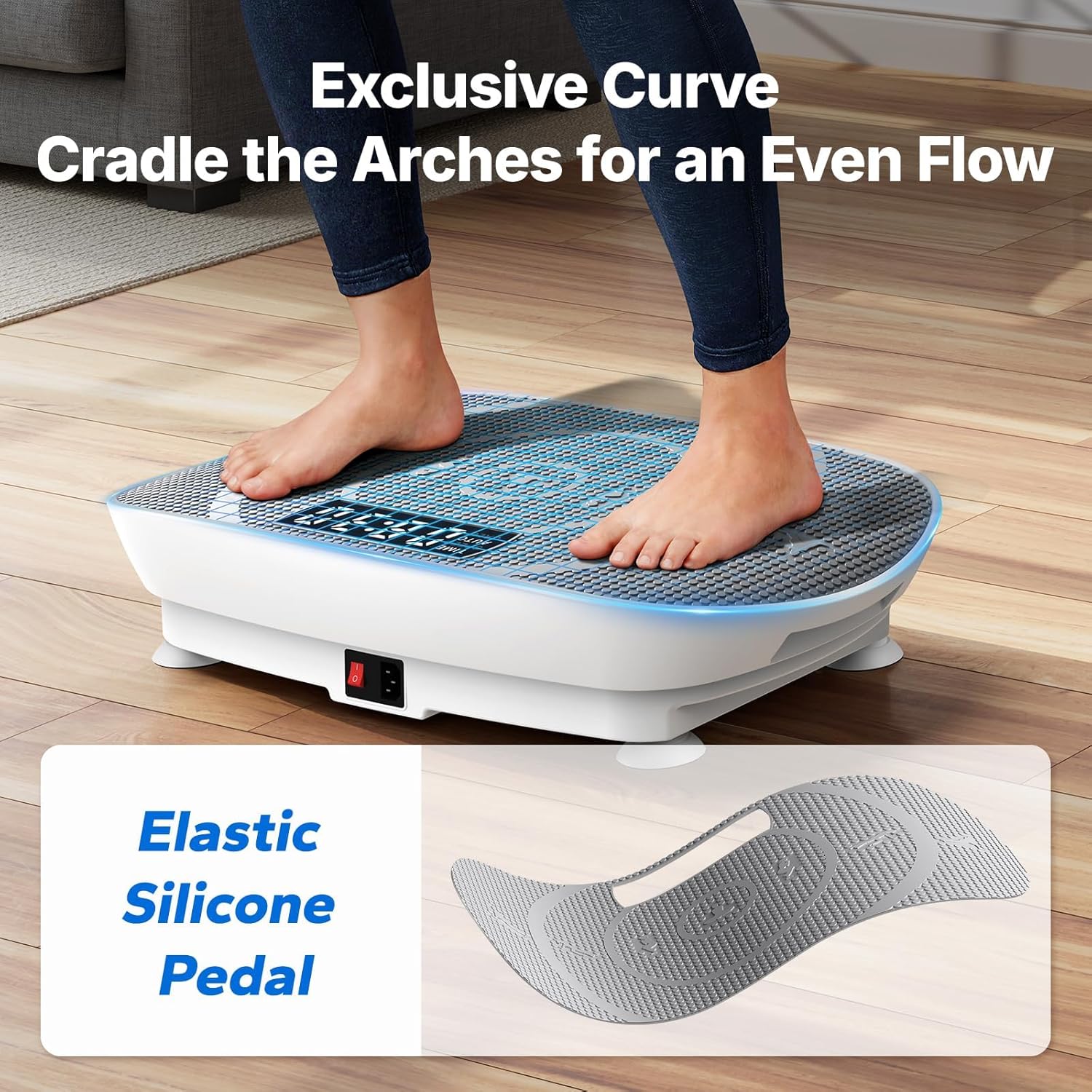 MERACH Vibration Plate Exercise Machine,