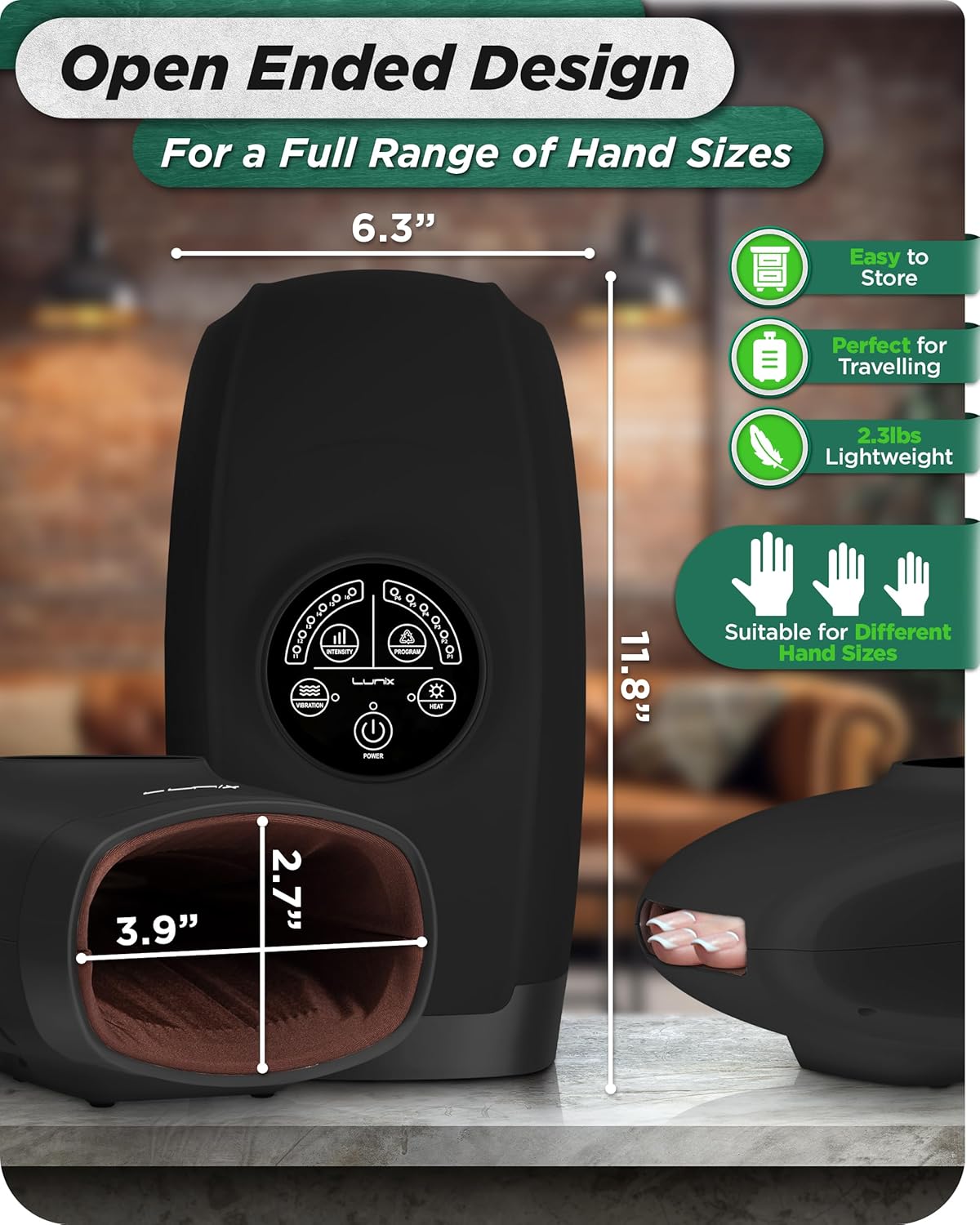 Lunix LX3 Cordless Hand Massager