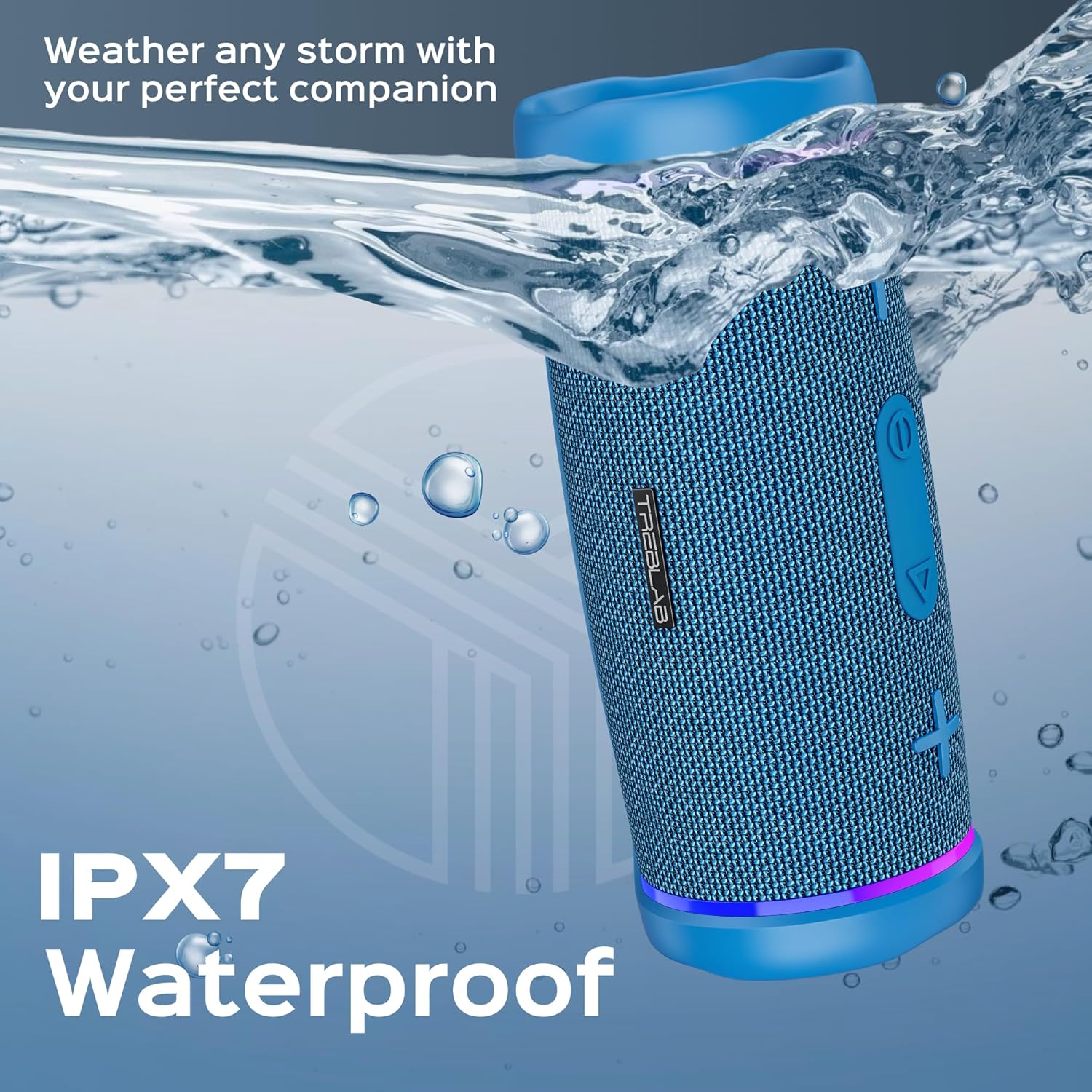 TREBLAB HD77 - Portable Bluetooth Speaker