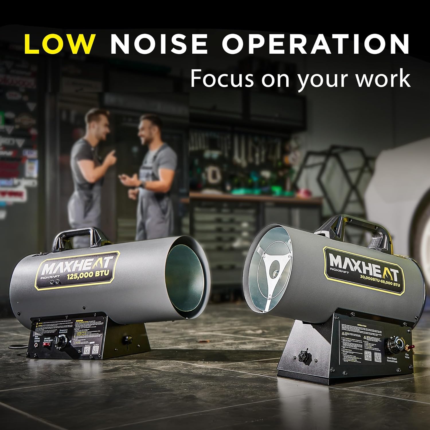 InoKraft Maxheat MH125 125,000 BTU Forced Air Propane Heater