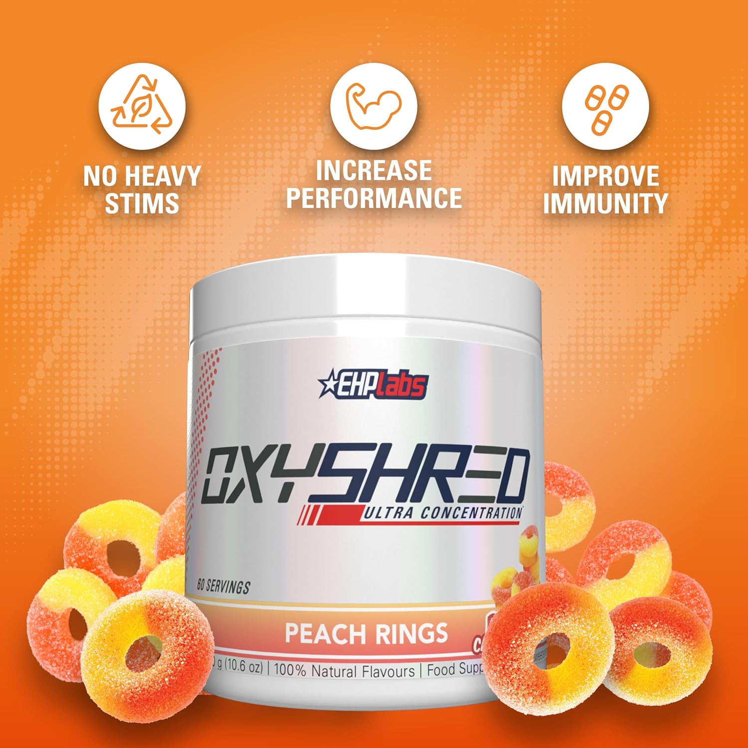 EHP Labs OxyShred Pre Workout Powder
