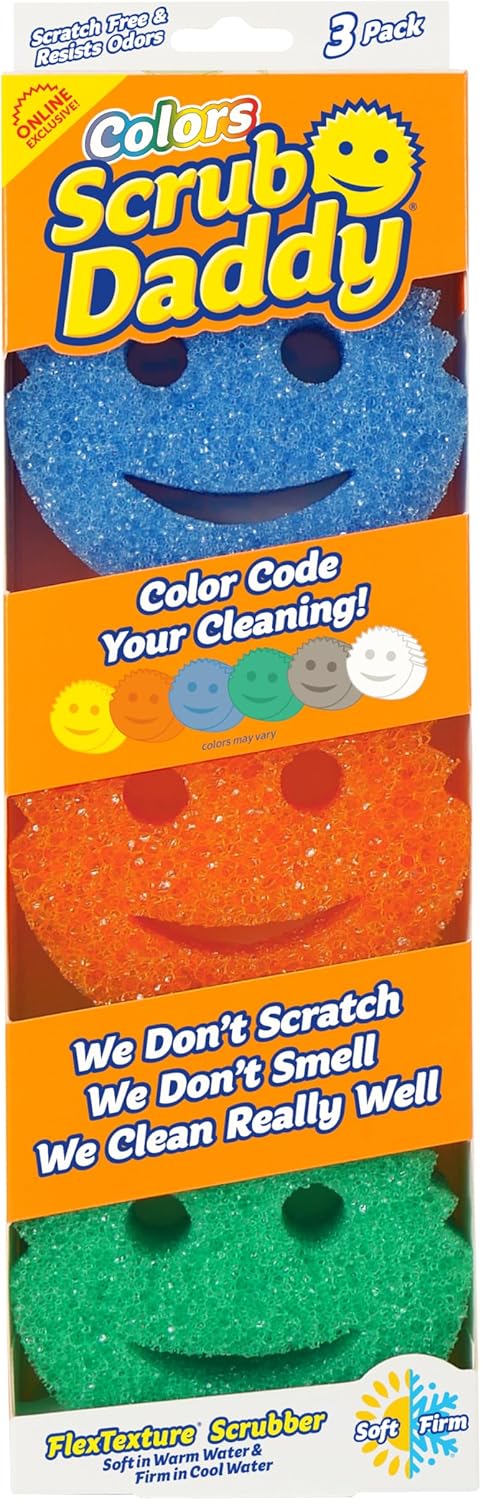 Scrub Daddy Color Sponges