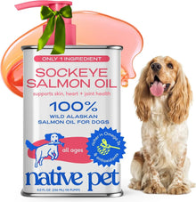 Native Pet Salmon Oil for Dogs & Cats