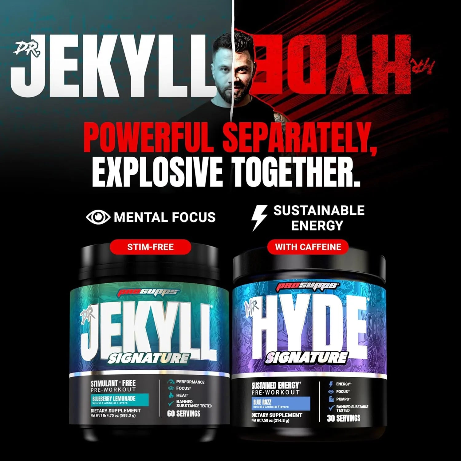 ProSupps Mr. Hyde Signature Pre Workout Powder with Creatine