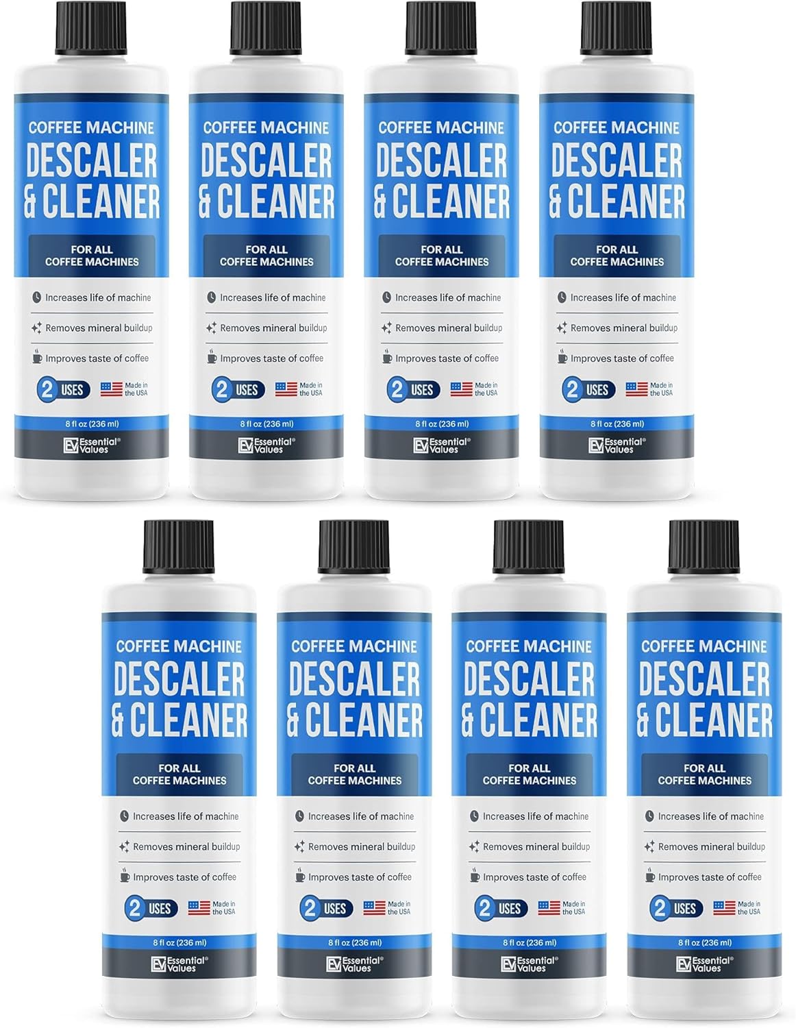 Descaling Solution (16 Uses) Coffee Machine Descaler Cleaner