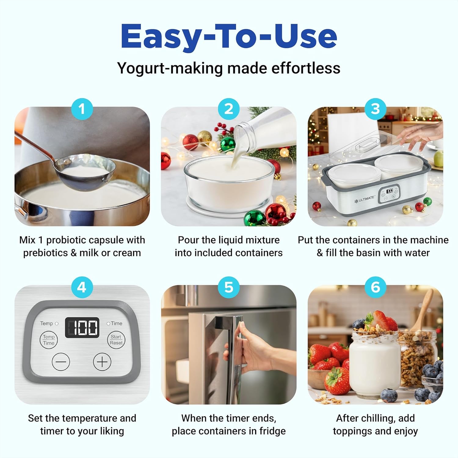 Ultimate Probiotic Yogurt Maker