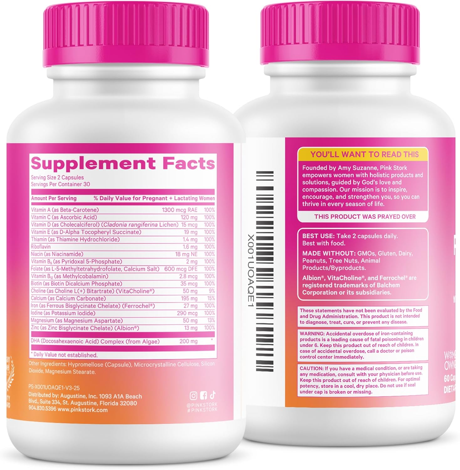 Pink Stork Total Prenatal Vitamins