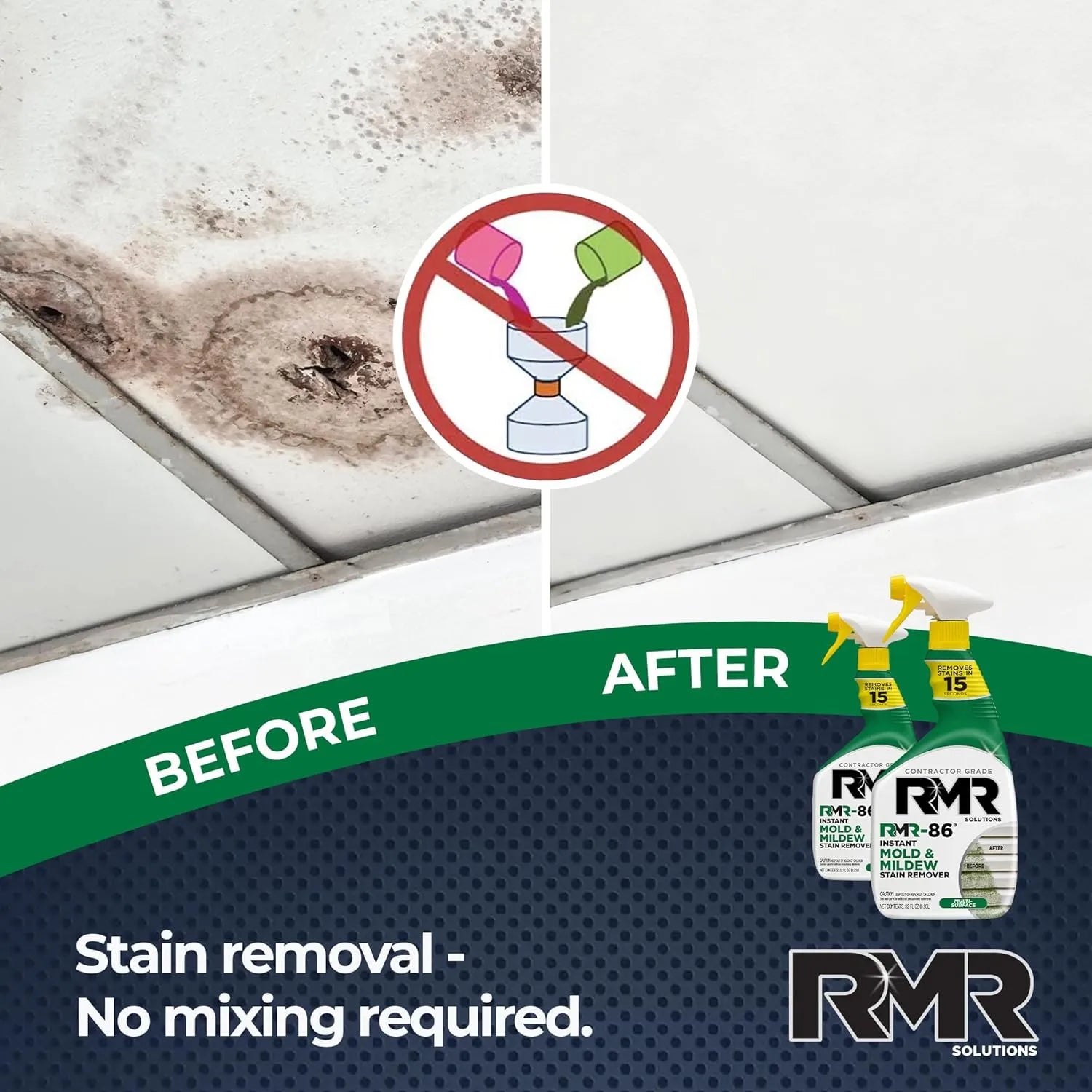 RMR-86 Instant Mold and Mildew Stain Remover Spray