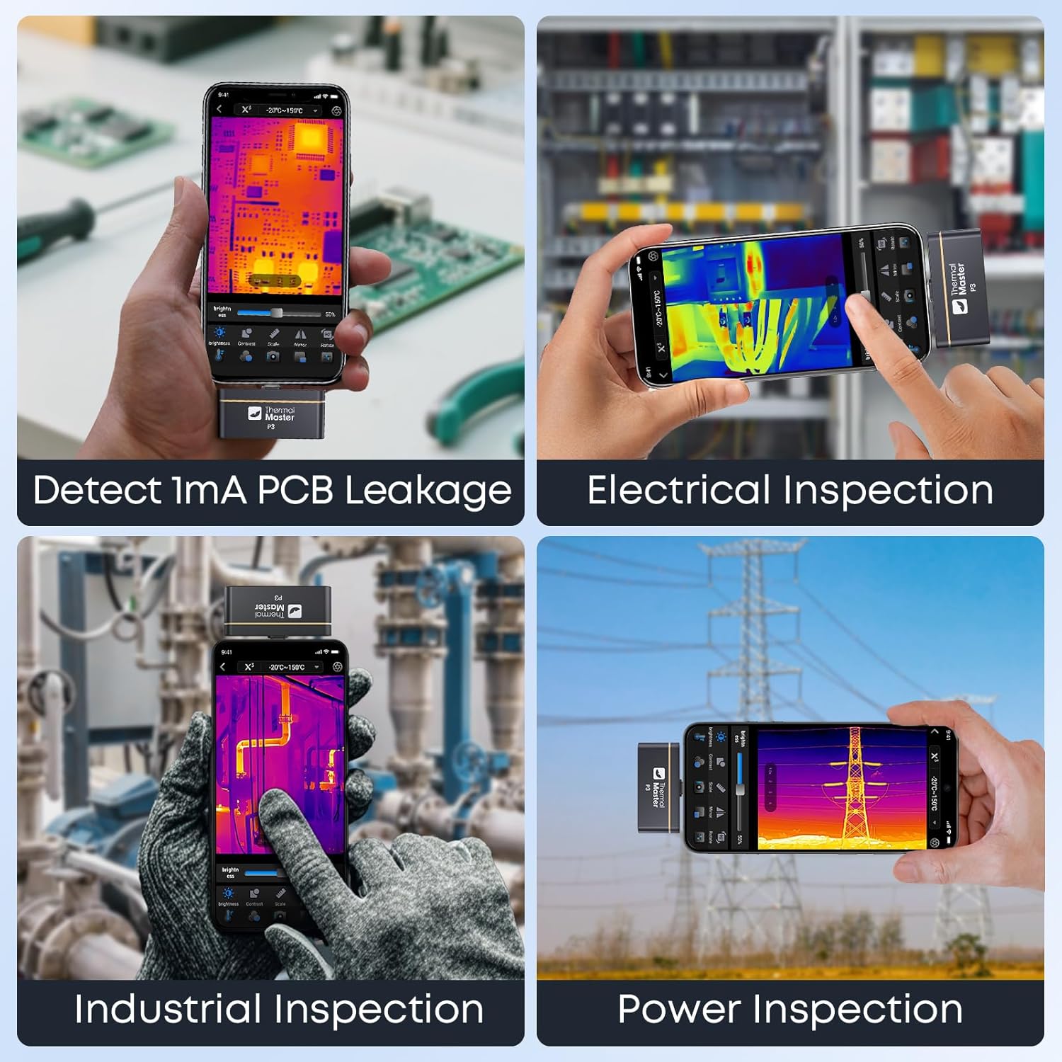 P3, Thermal Camera for iOS & Android