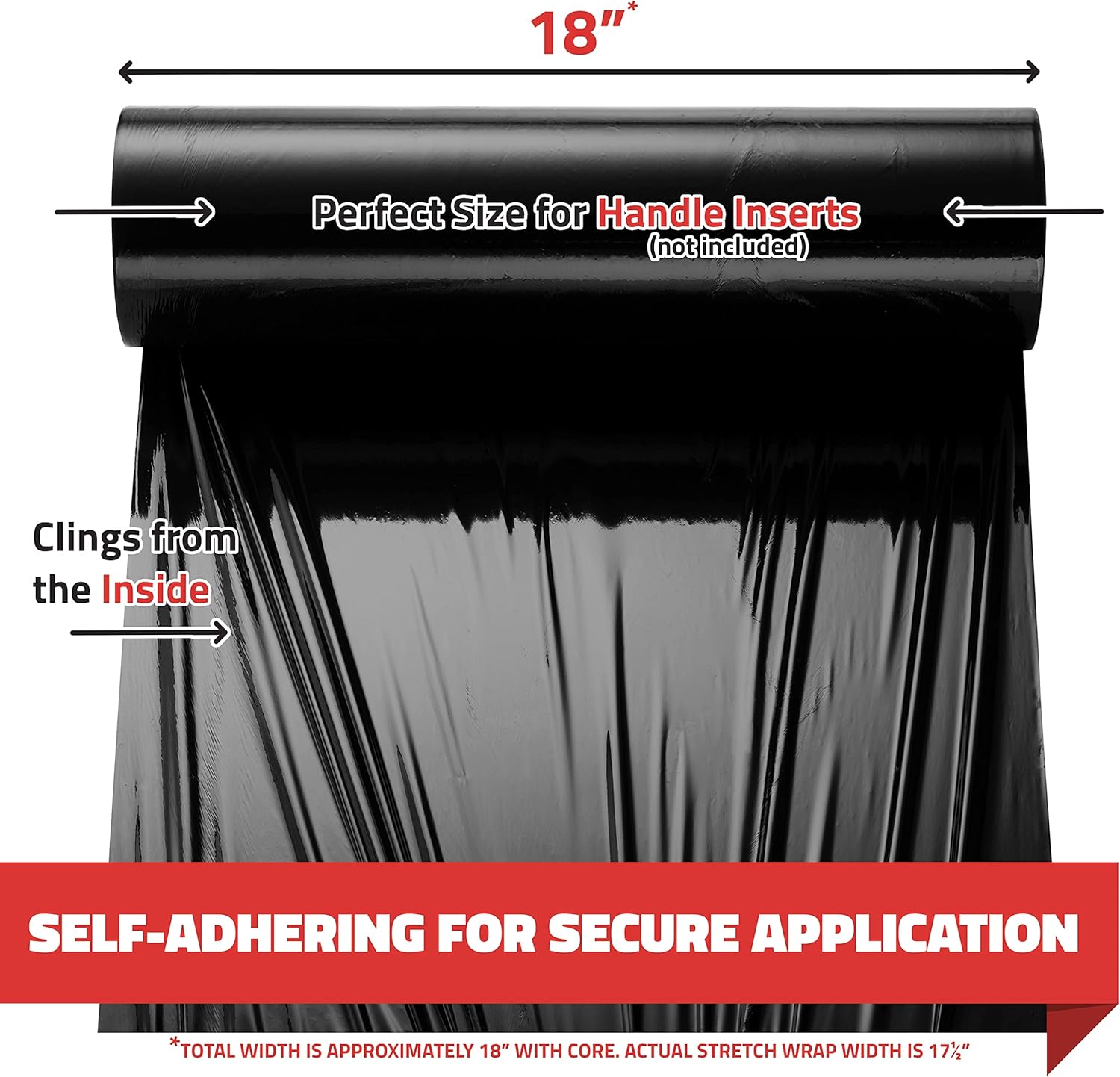 Stretch Wrap Industrial Strength Extra Thick 4 Pack