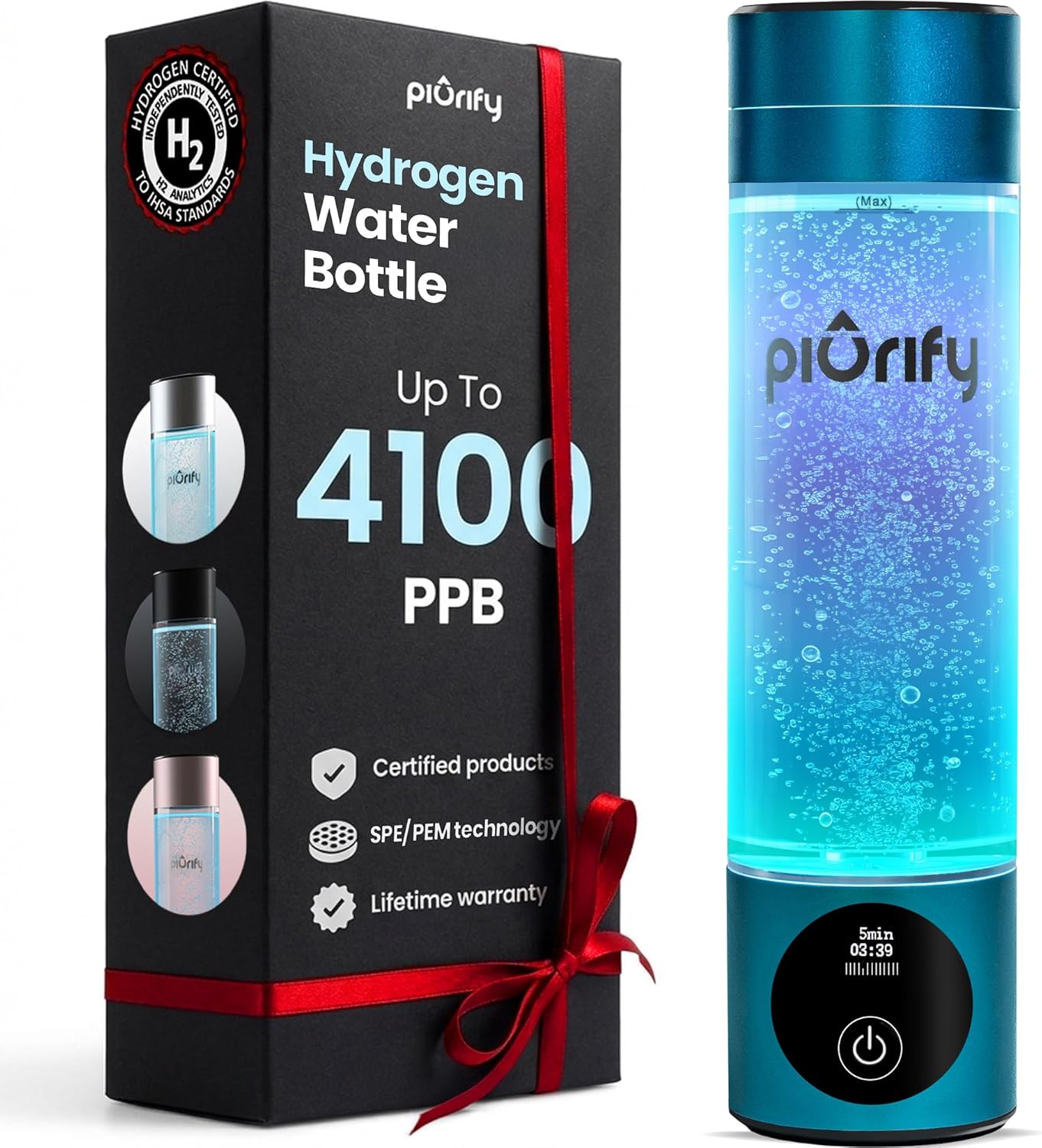 Hydrogen Water Bottle Generator