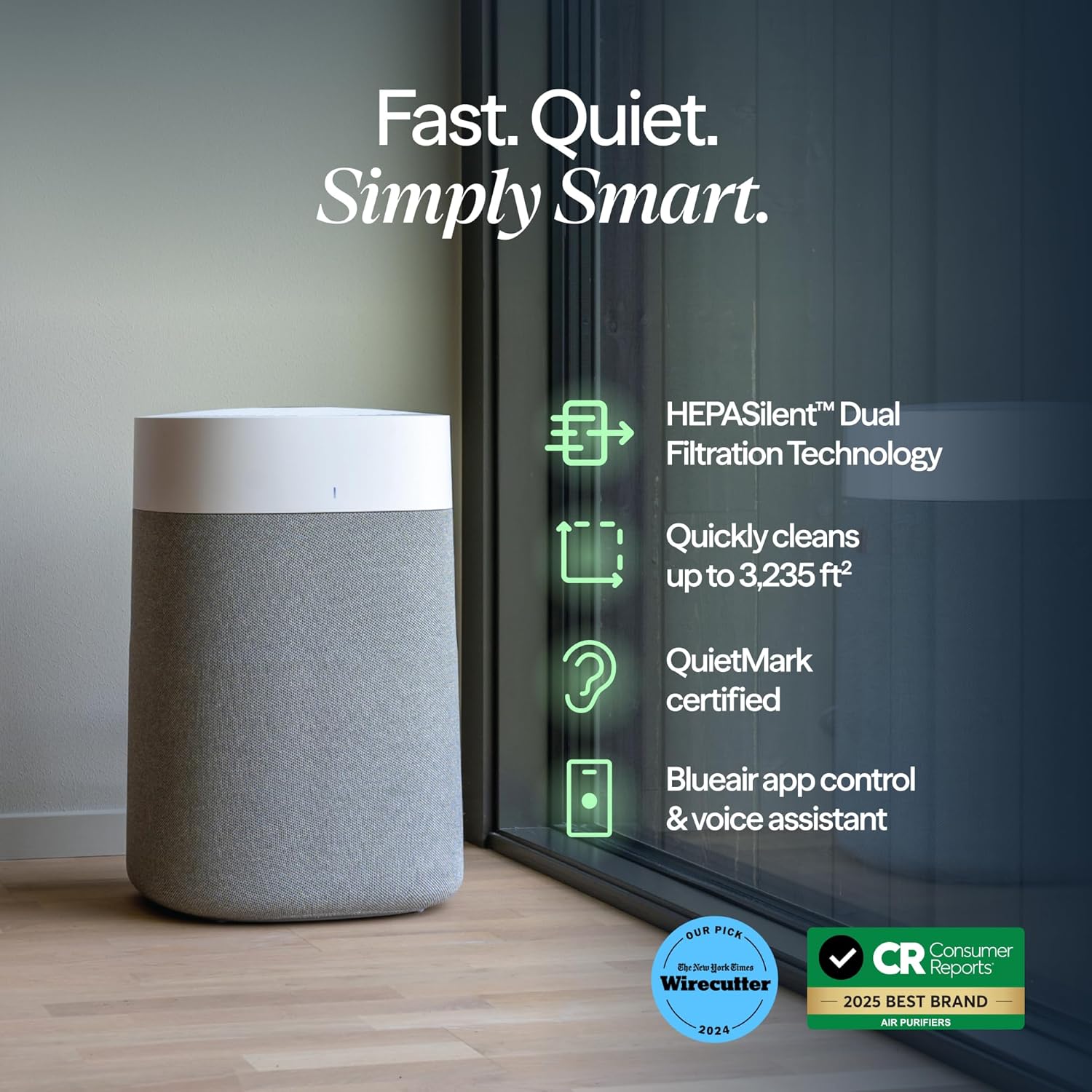 Blue Pure 211i Max Air Purifiers for Large Rooms