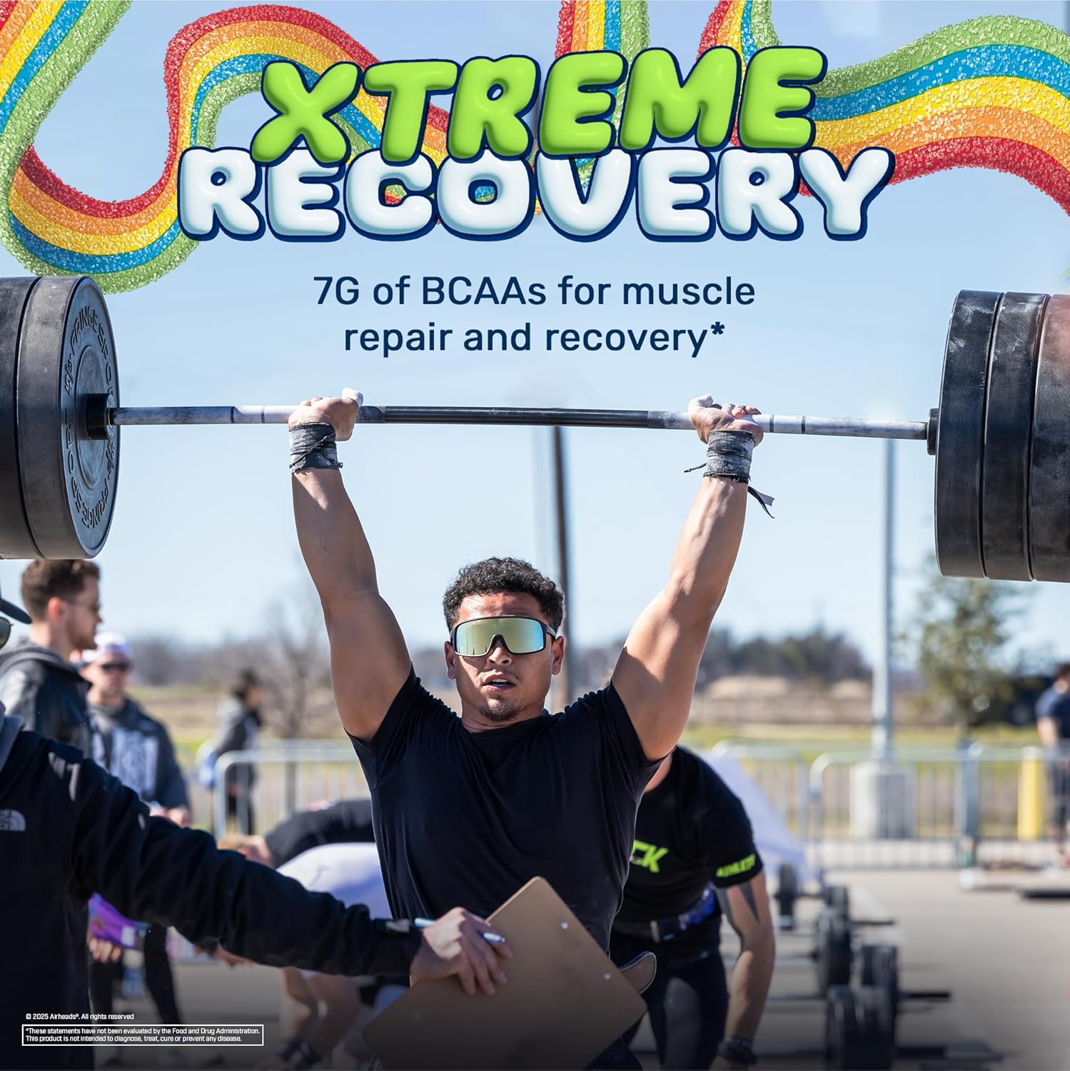 Xtend Original BCAA Powder Airheads Rainbow Berry Flavor