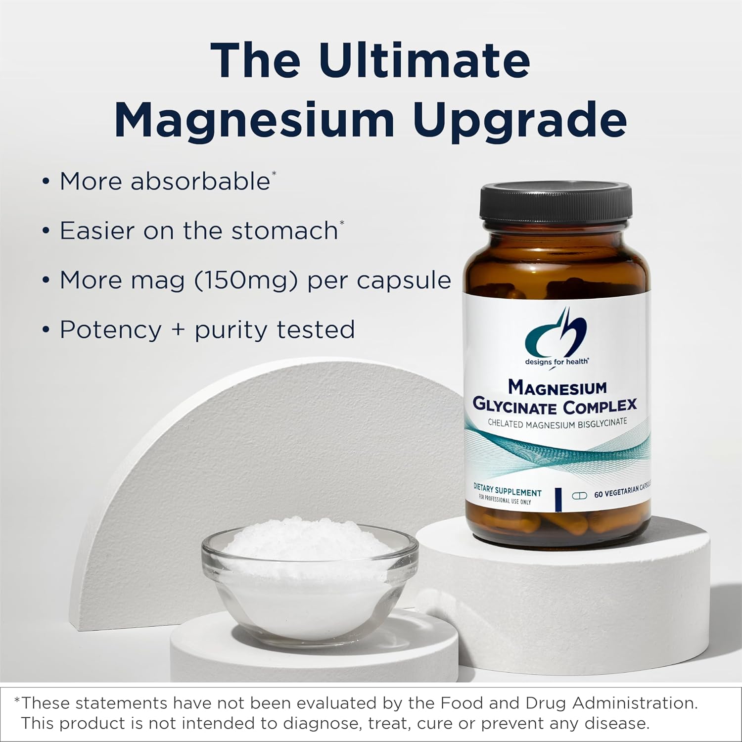 Designs for Health Magnesium Glycinate Complex