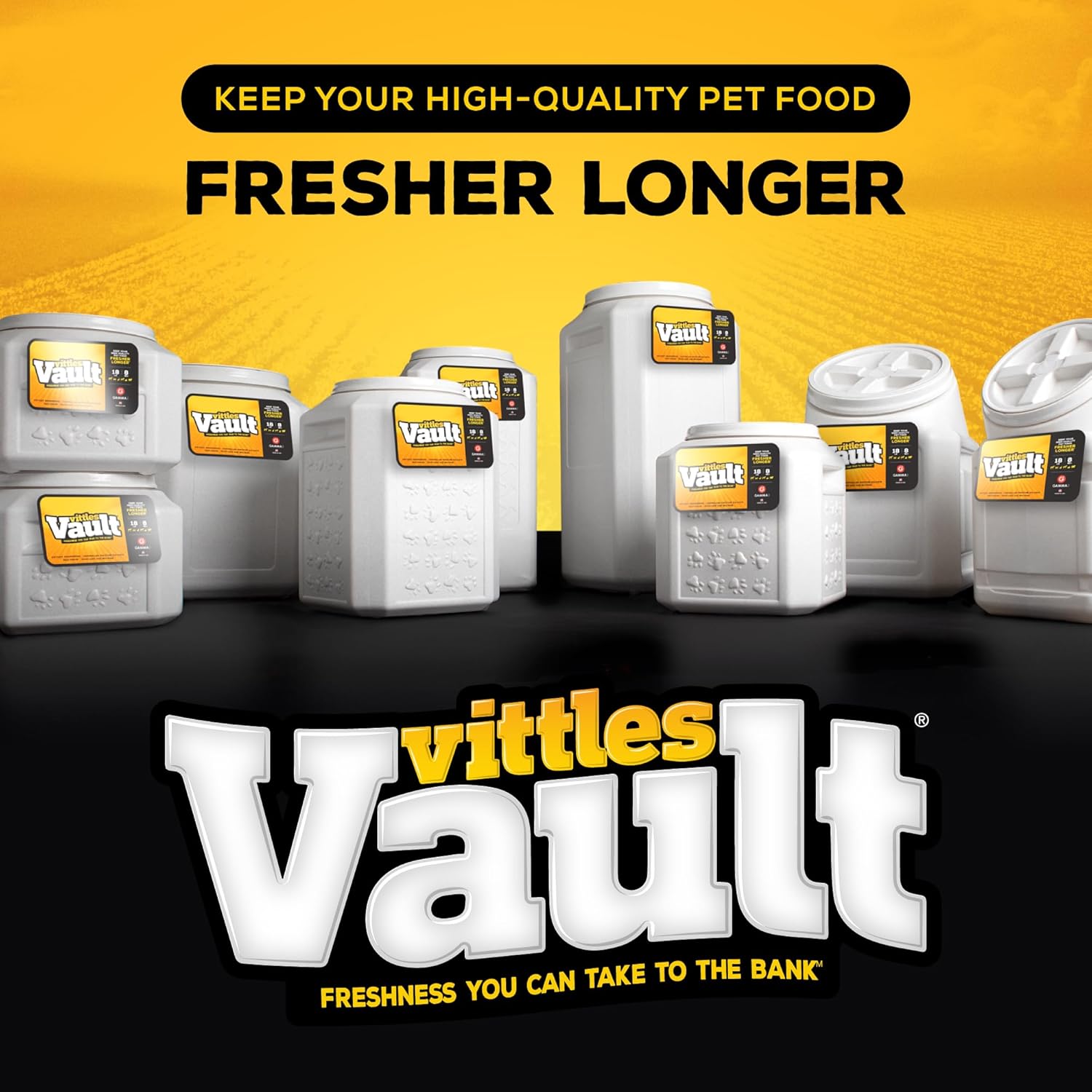 Gamma2 Vittles Vault Pet Food Storage Containers