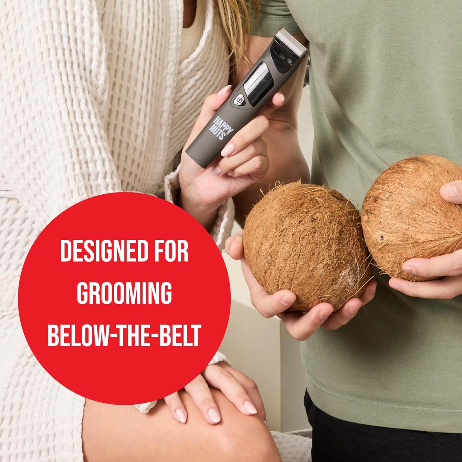 HAPPY NUTS The Ballber Pro Electric Groin & Body Hair