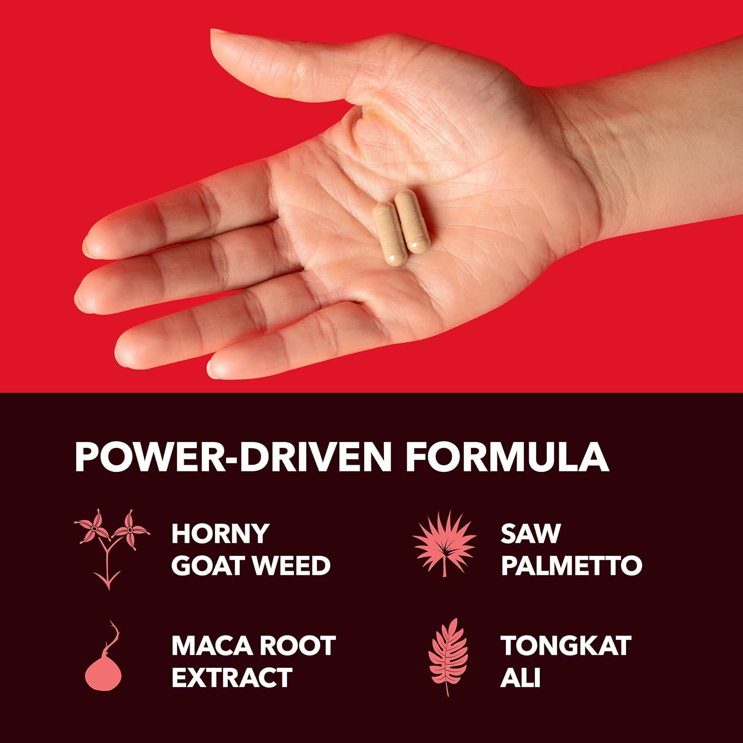 Unisex Horny Goat Weed Capsules