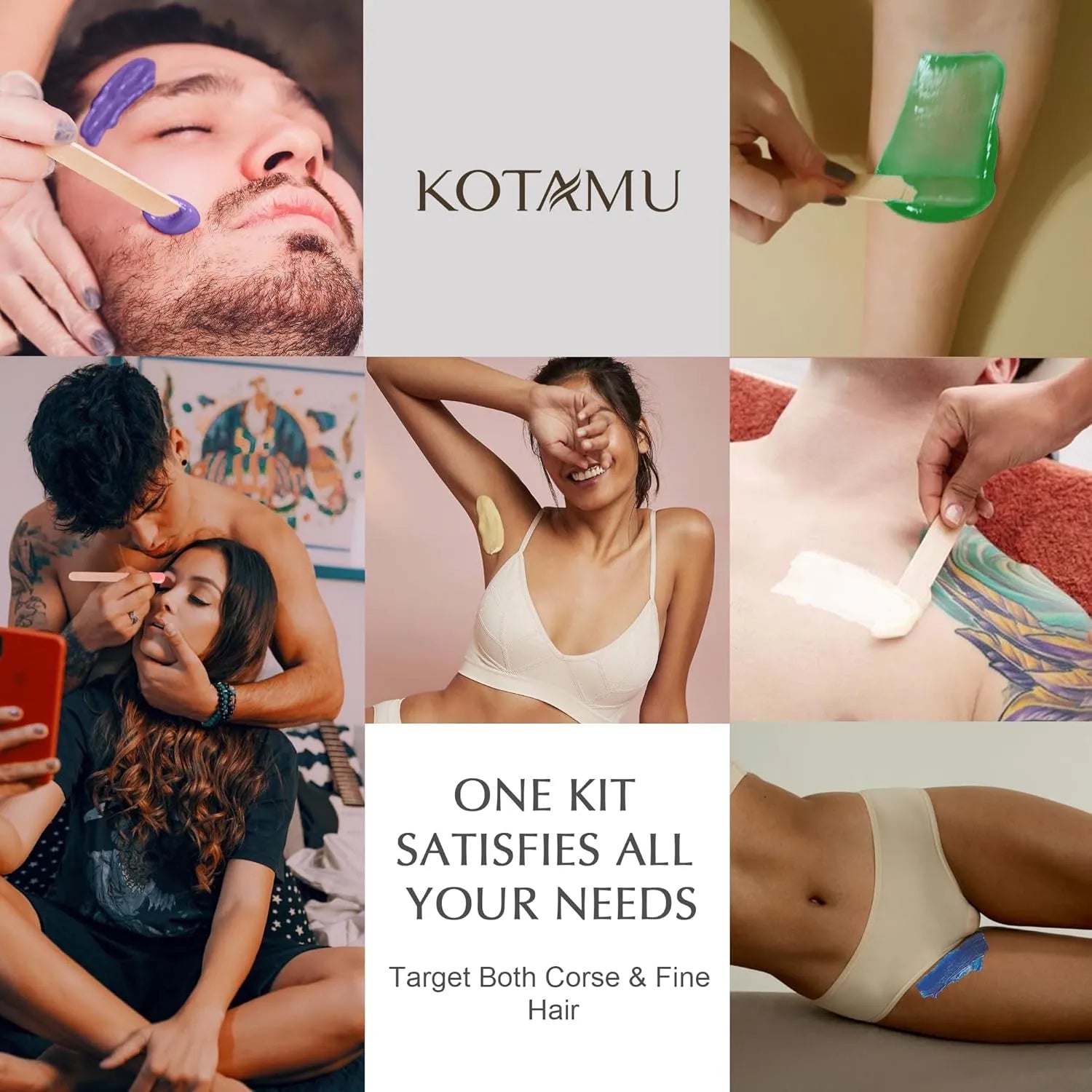KOTAMU Waxing Kit-Professional Wax Warmer