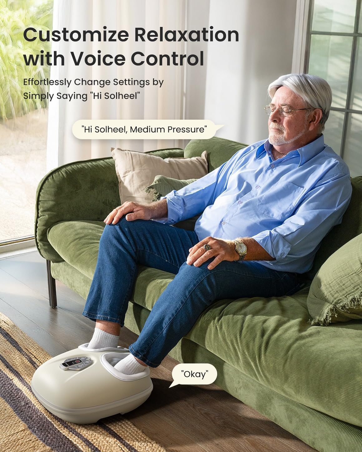 RENPHO Foot Massager Machine with Heat