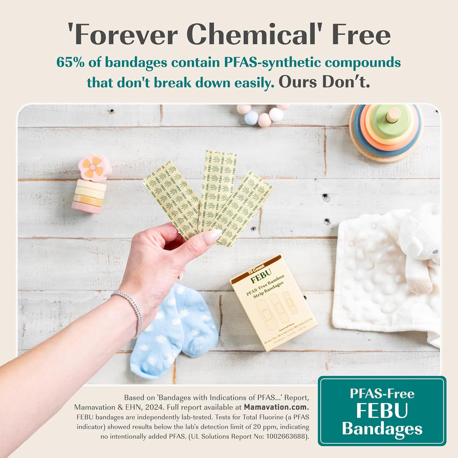 FEBU Eco-Friendly Bamboo Fabric Bandages