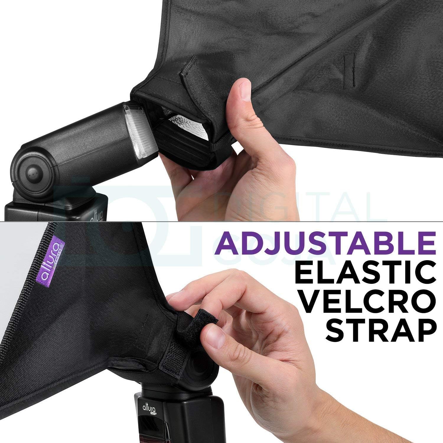 (3 Pack) Flash Diffuser Light Softbox by Altura Photo