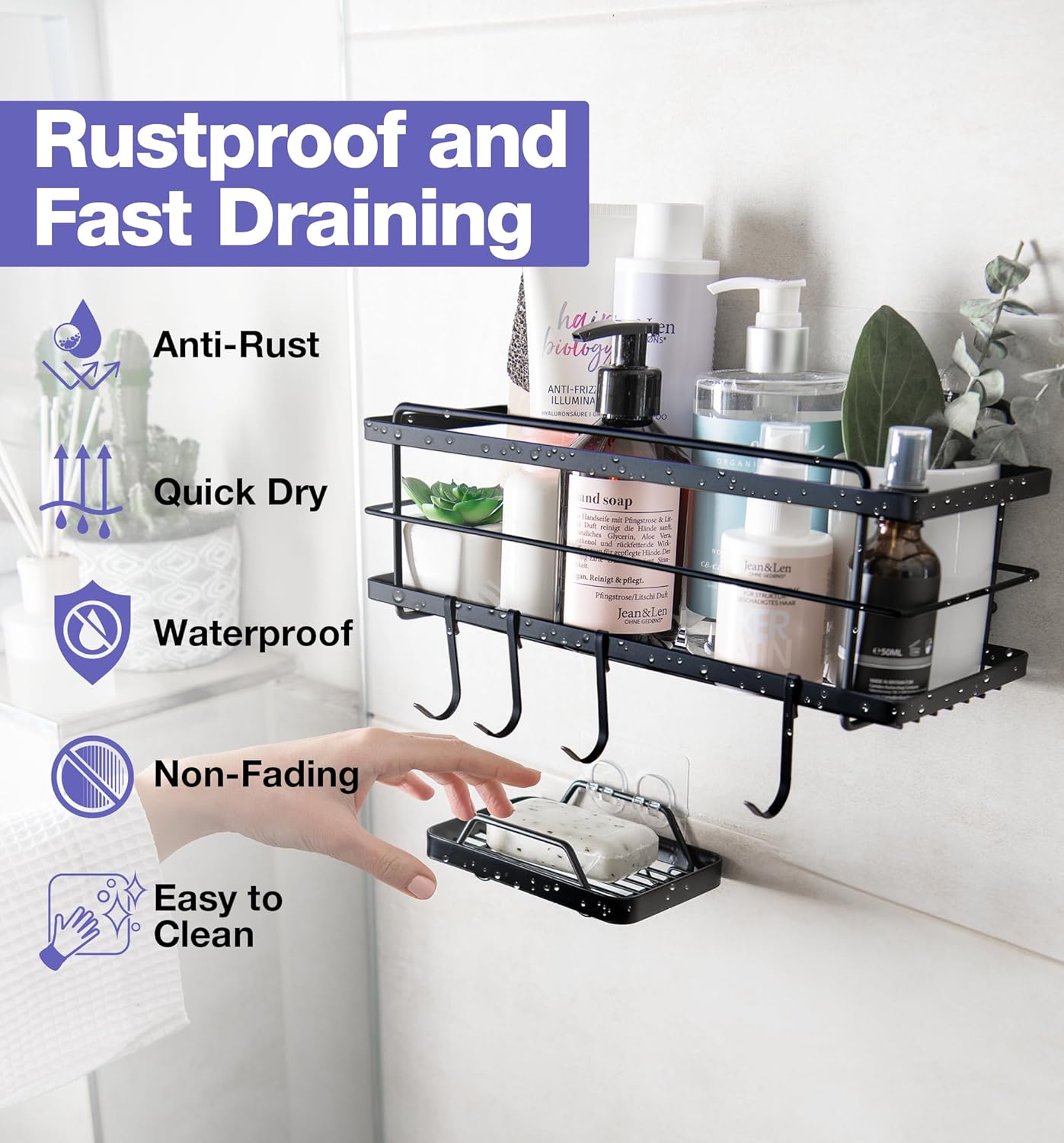KINCMAX Premium Shower Caddy