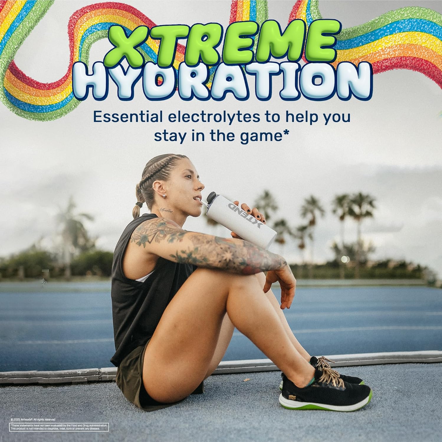 Xtend Original BCAA Powder Airheads Rainbow Berry Flavor