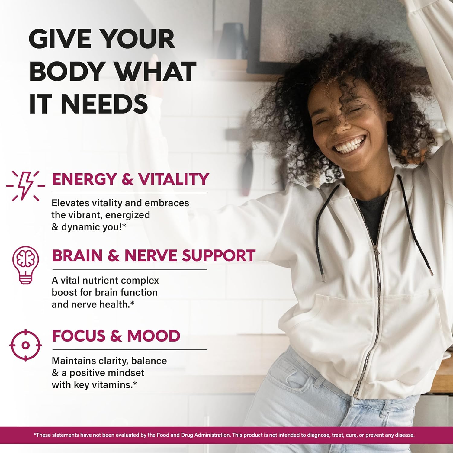 USDA Organic Vitamin B-Complex B5 Pantothenic Acid