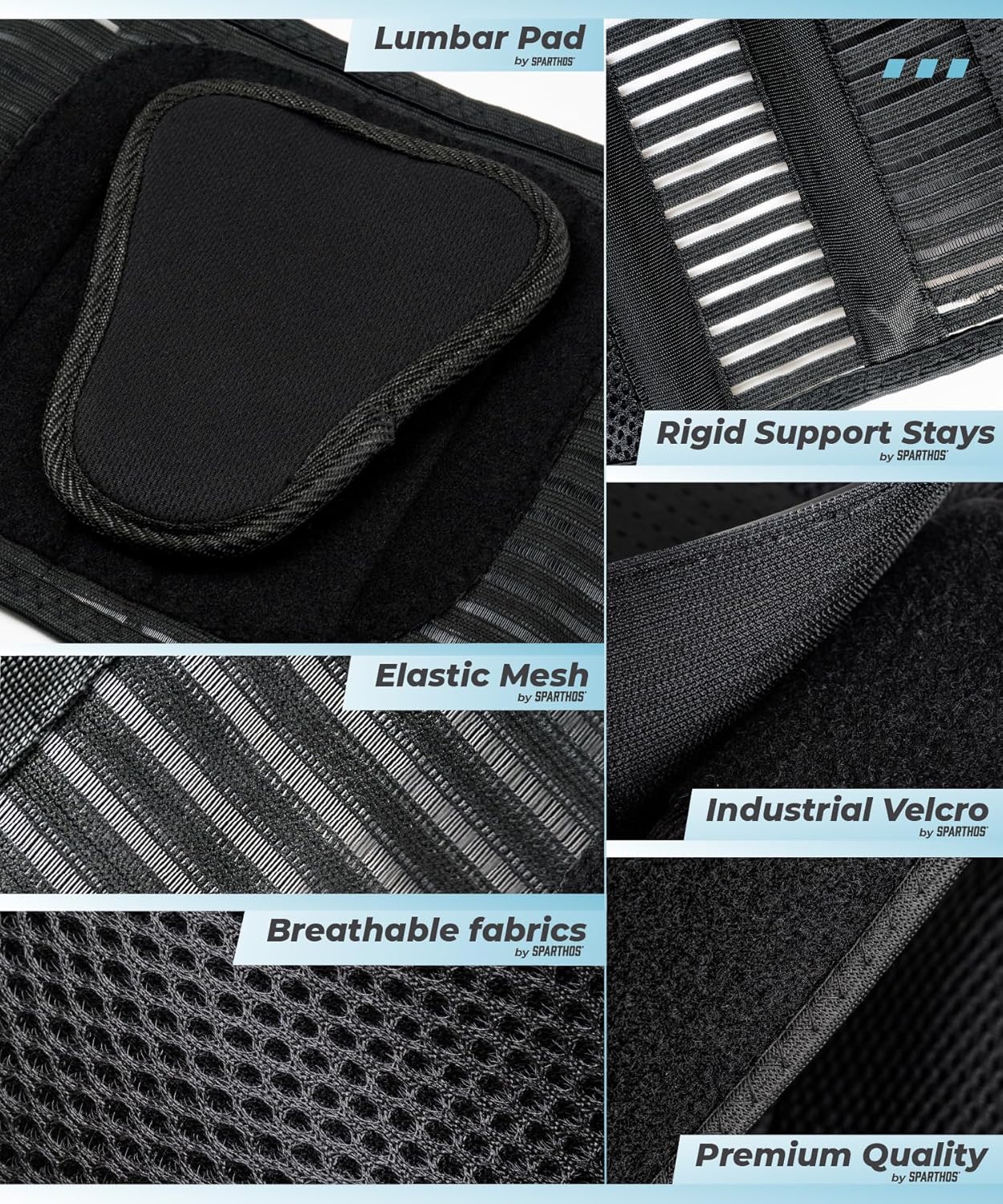 Sparthos Back Brace for Lower Back Pain