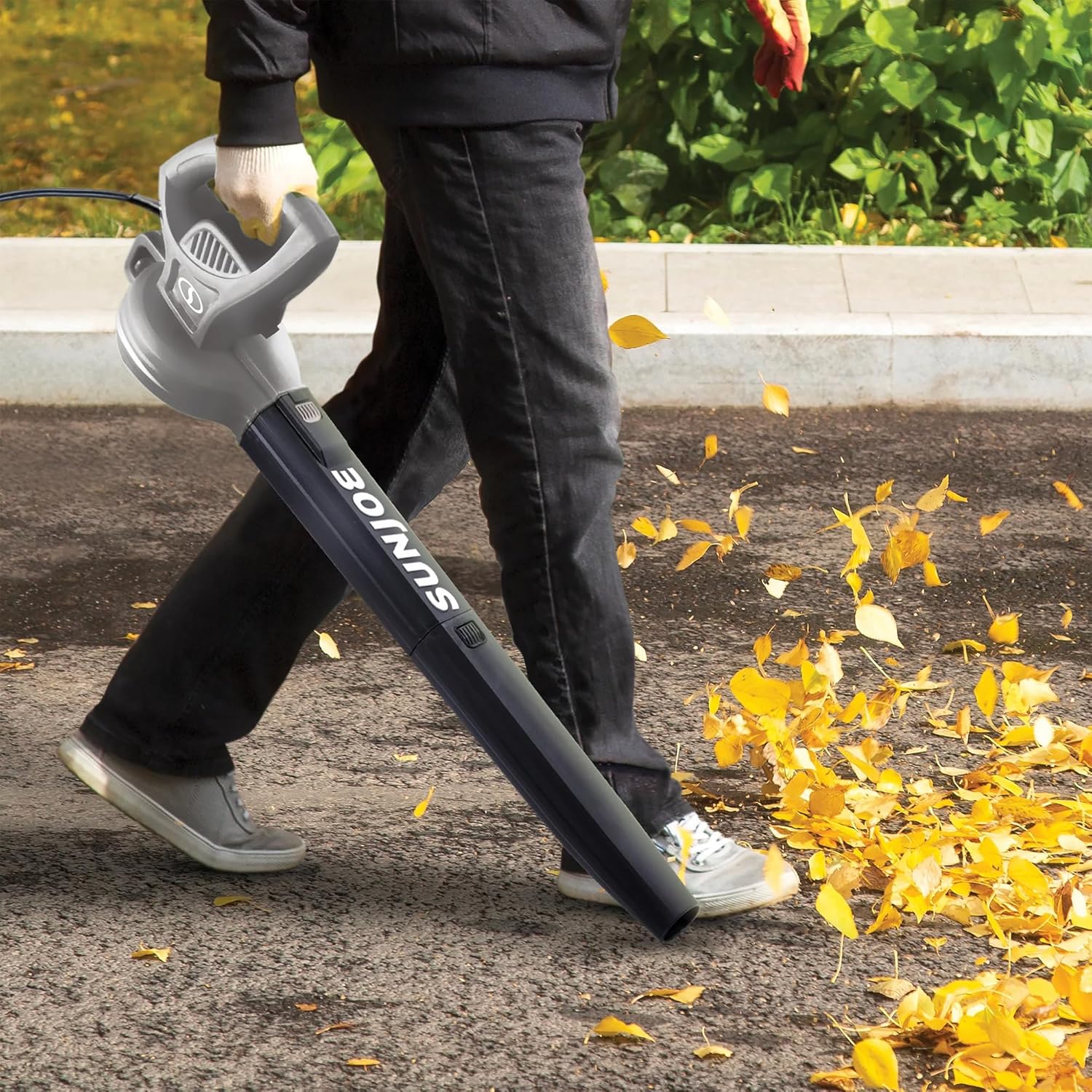 Sun Joe Corded Electric Leaf Blower Machine