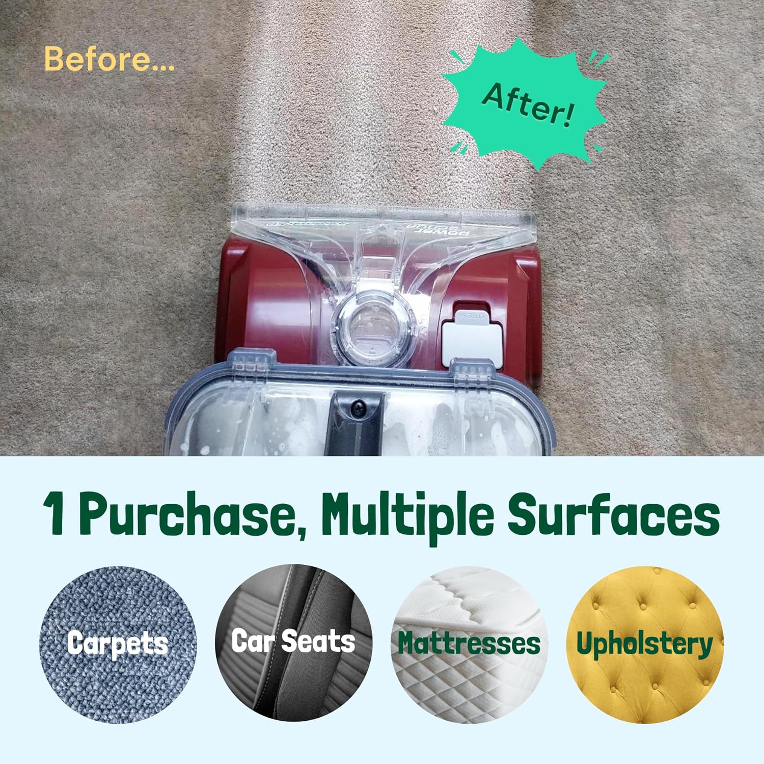 Sunny & Honey Carpet Cleaner Solution