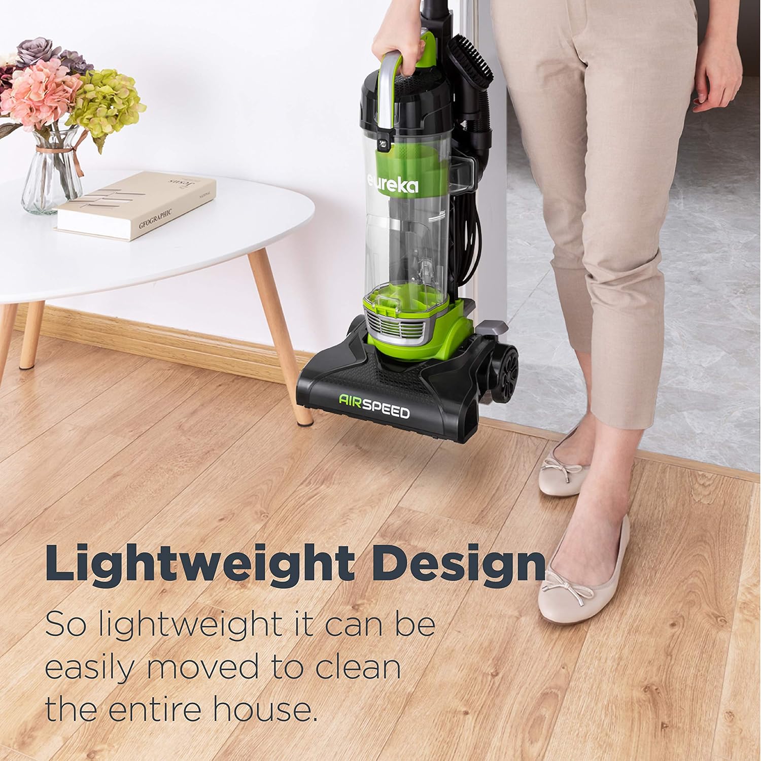 Eureka Airspeed Ultra-Lightweight Compact Bagless Upright Vacuum Cleaner