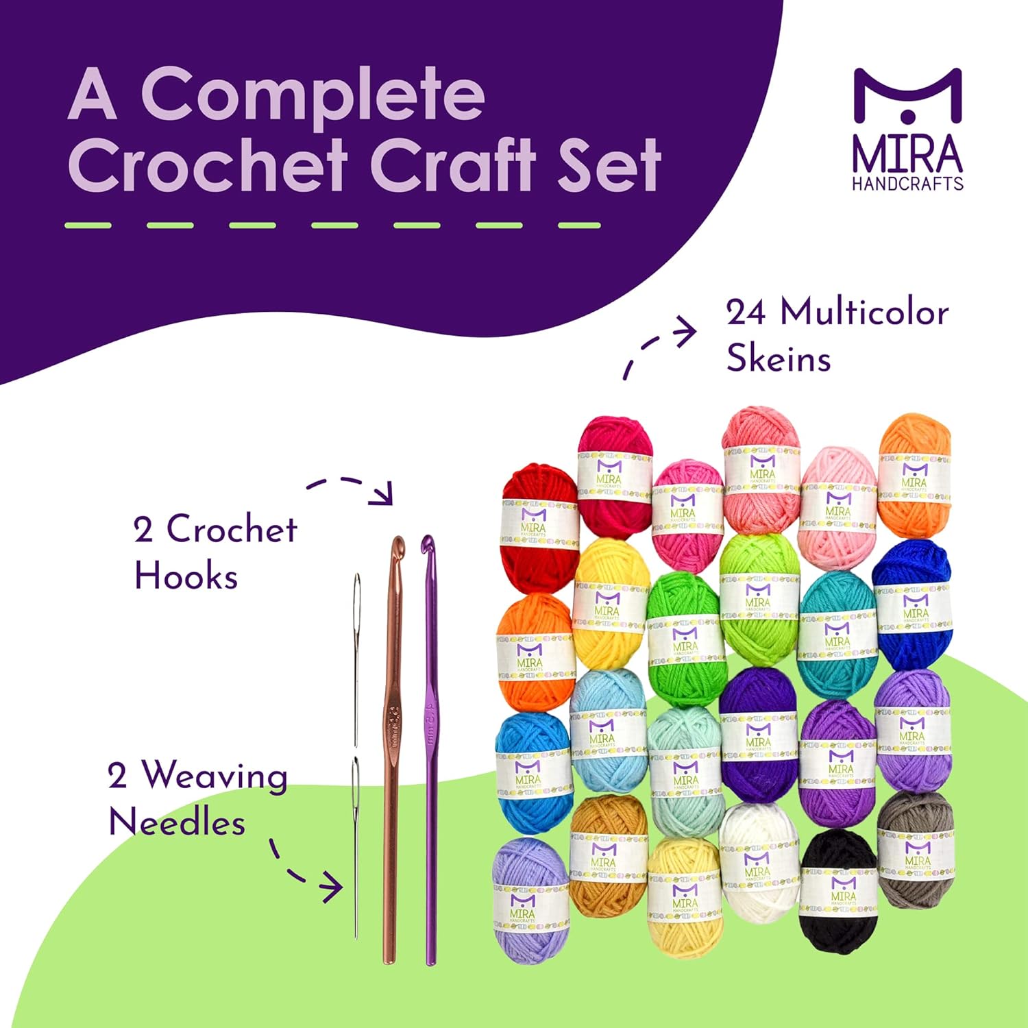 Mira HandCrafts Crochet and Knitting