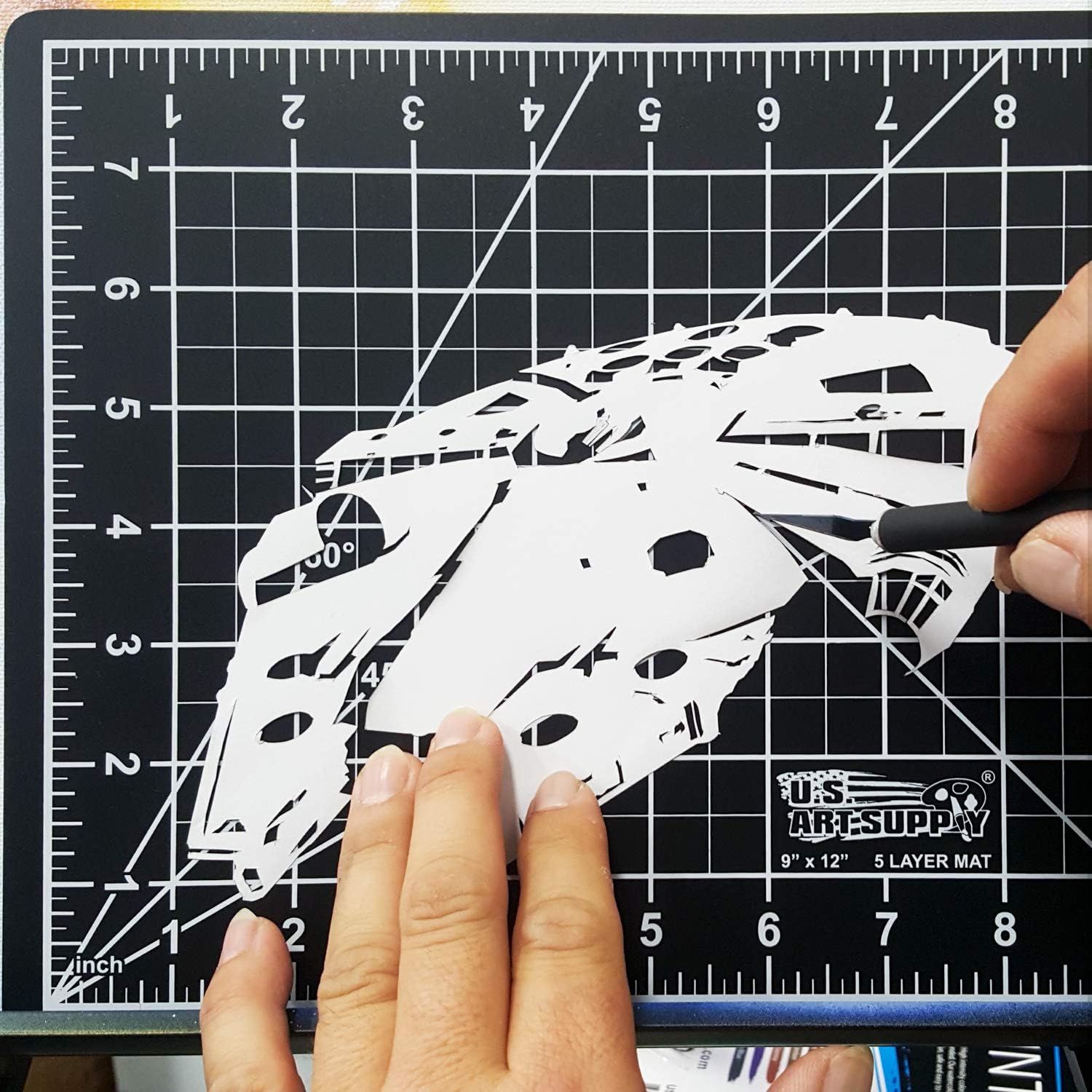 Art Supply 24" x 36" Self-Healing Cutting Mat 5-Ply