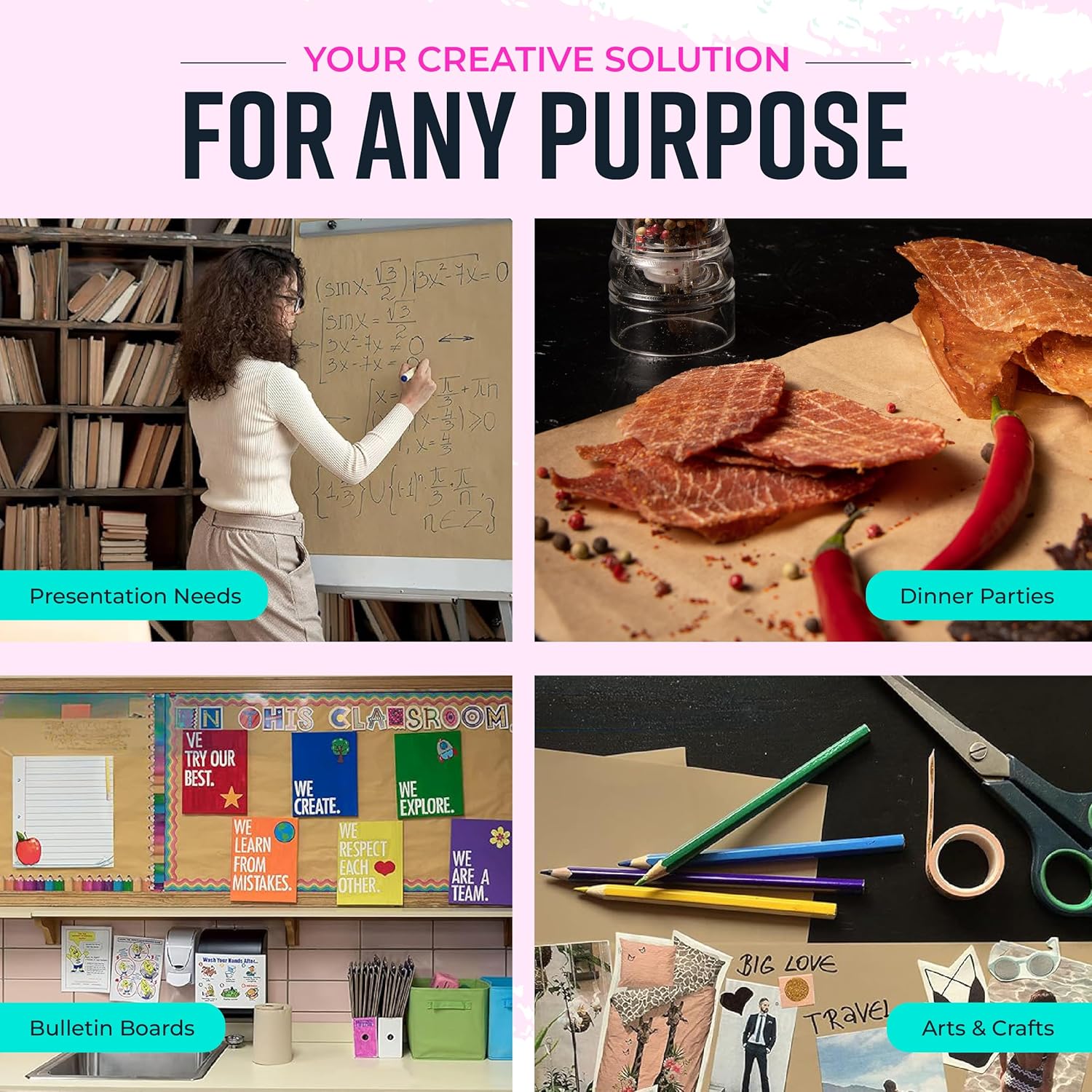 Bryco Goods Jumbo Kraft Paper Roll