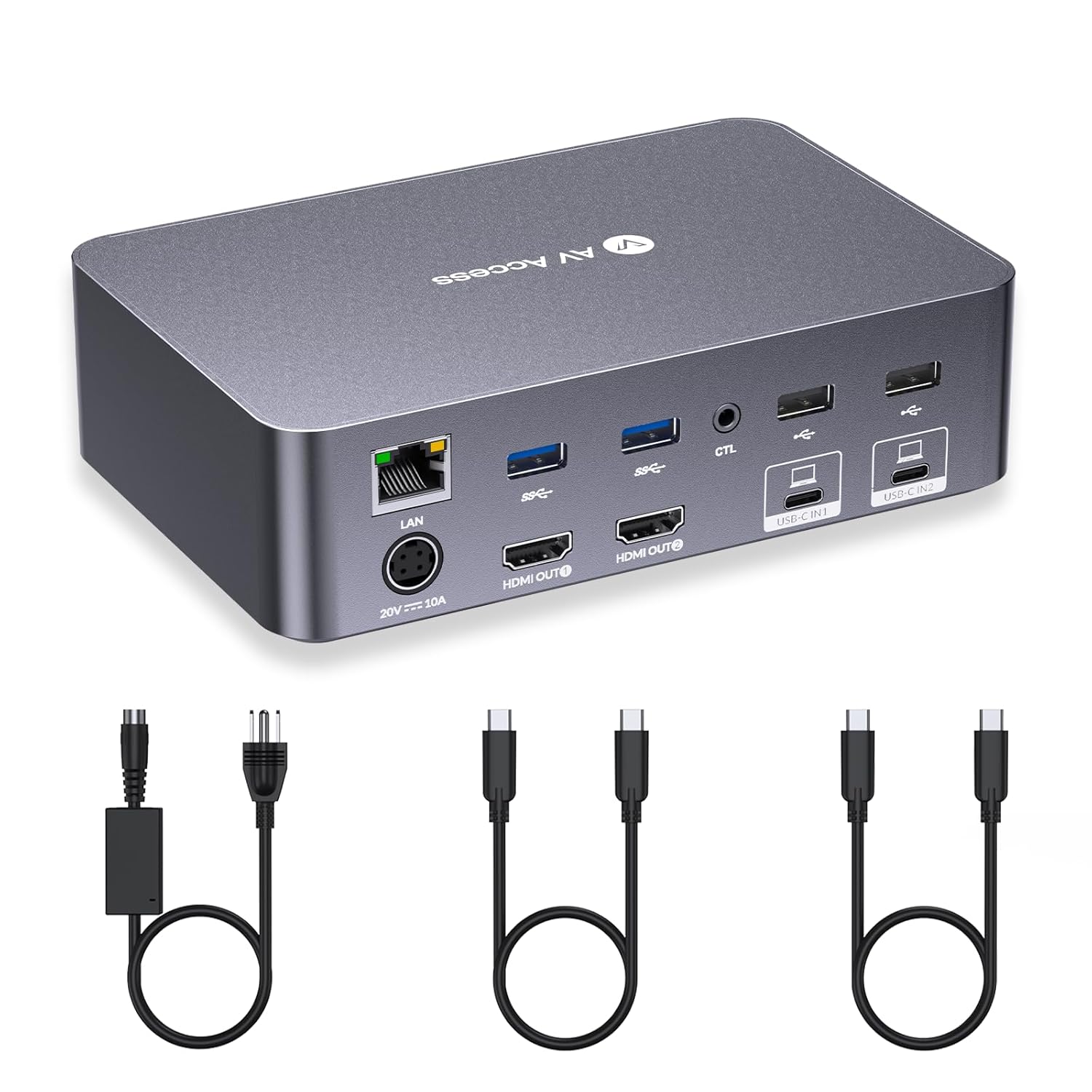 AV Access KVM Switch Dock 2