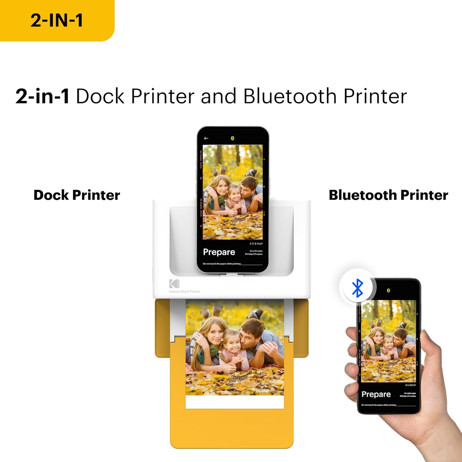 KODAK Dock Plus 4Pass Instant Photo Printer