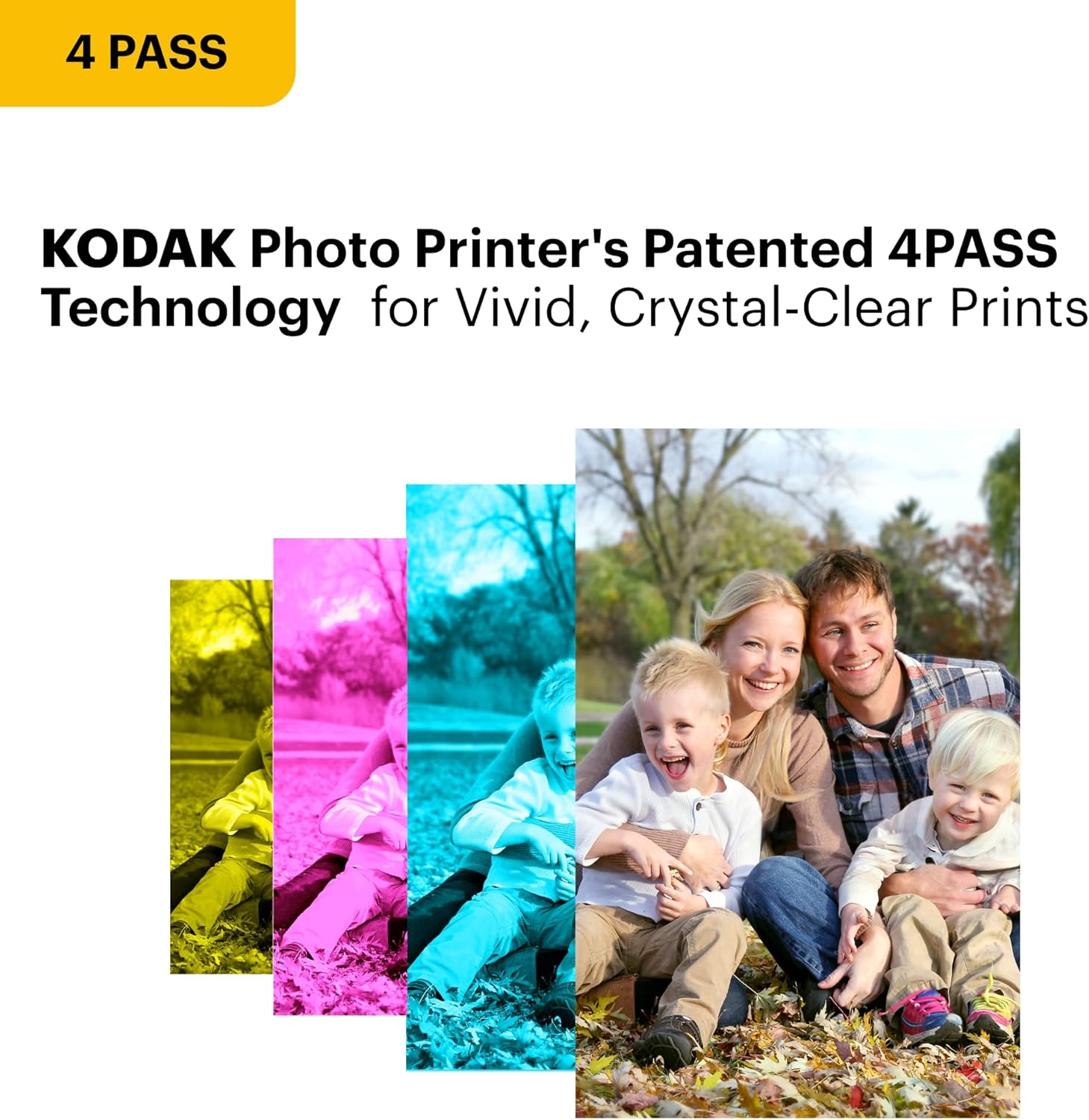 KODAK Dock Plus 4Pass Instant Photo Printer