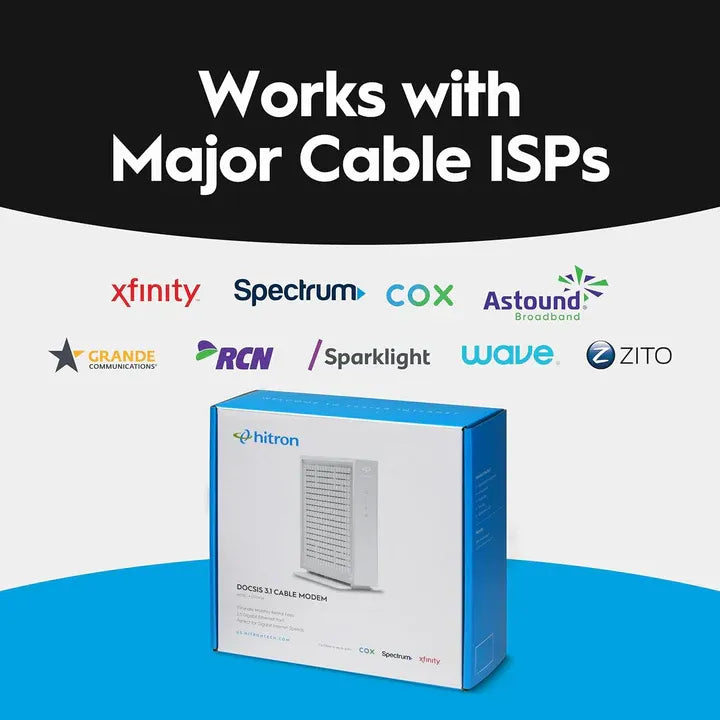 Hitron CODA56 Multi-Gigabit DOCSIS 3.1 Modem